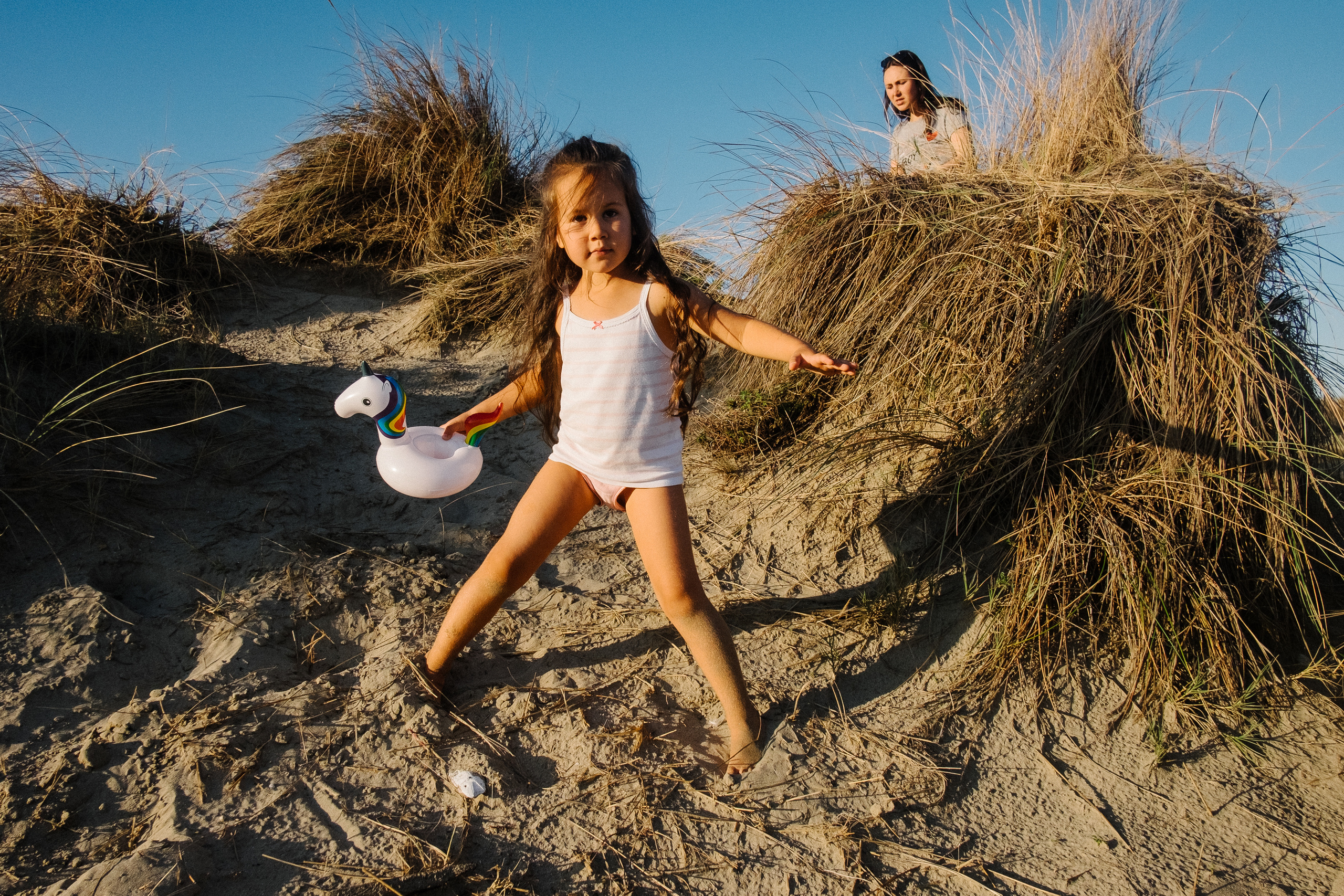 Sand and sea. Portrait and reportage photographer