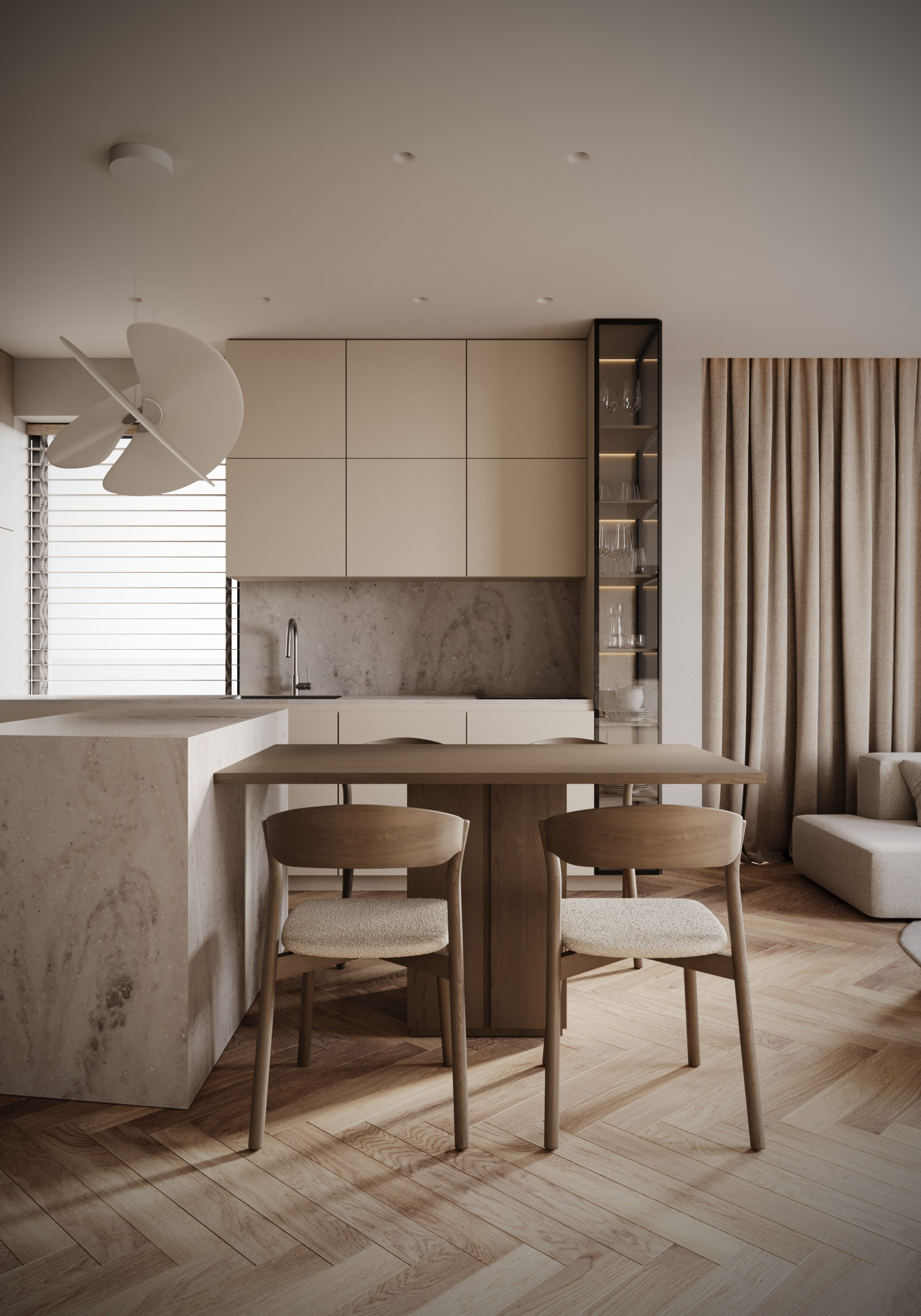 House in Luthania / Interjero Dizainas. Interior designer / visualizer Lisa Oputina