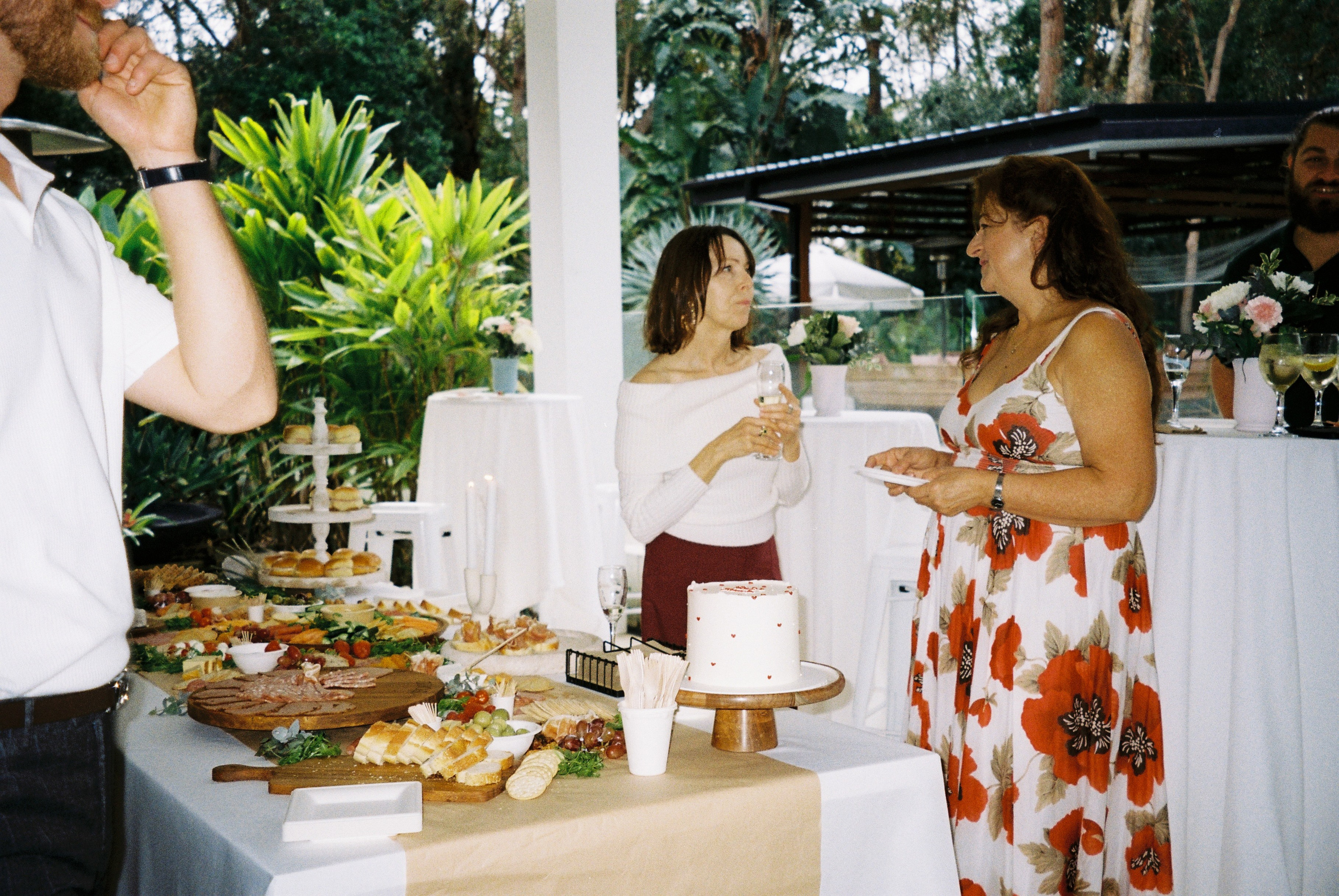 Engagement Party. Film portrait photographer