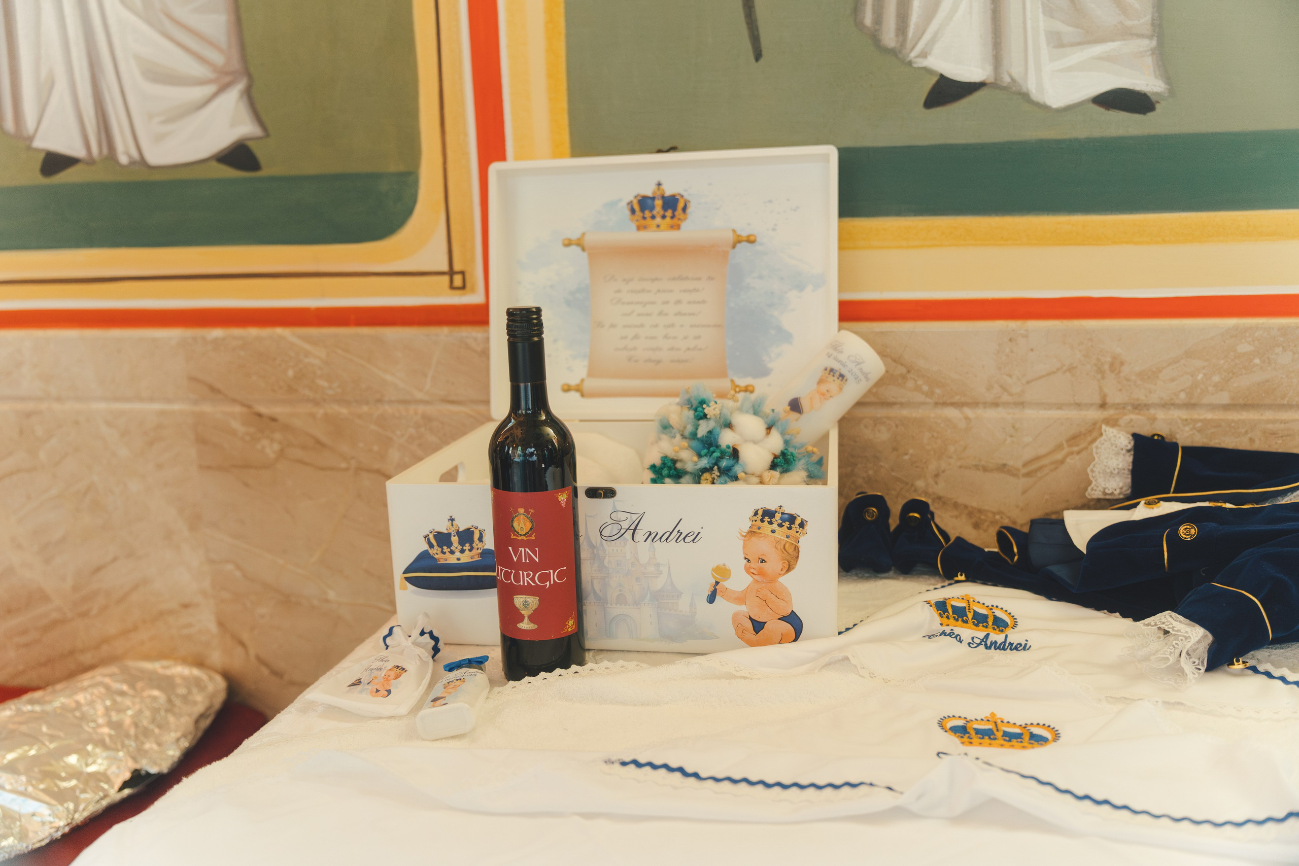Théo Andrei`s Christening