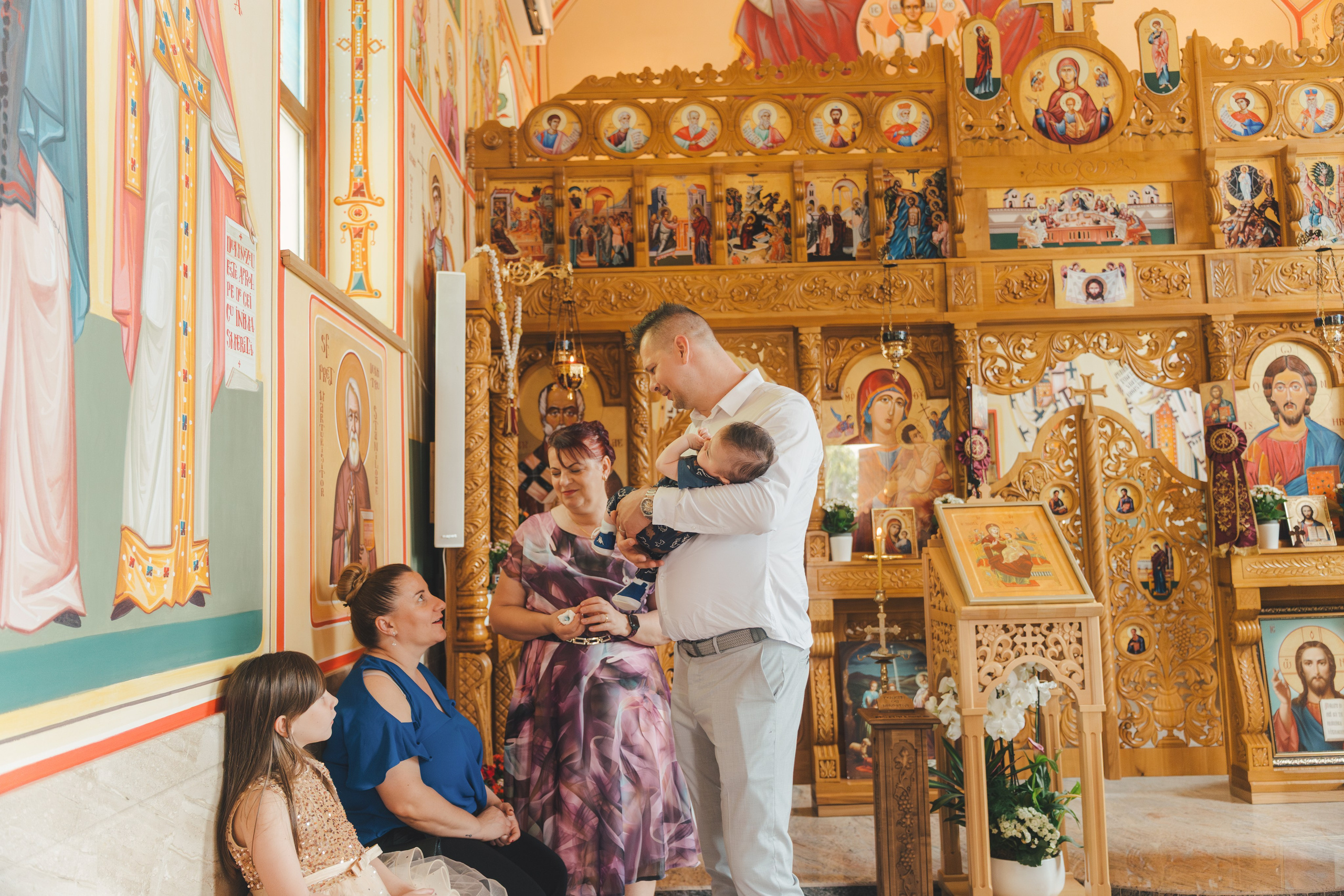 Théo Andrei`s Christening