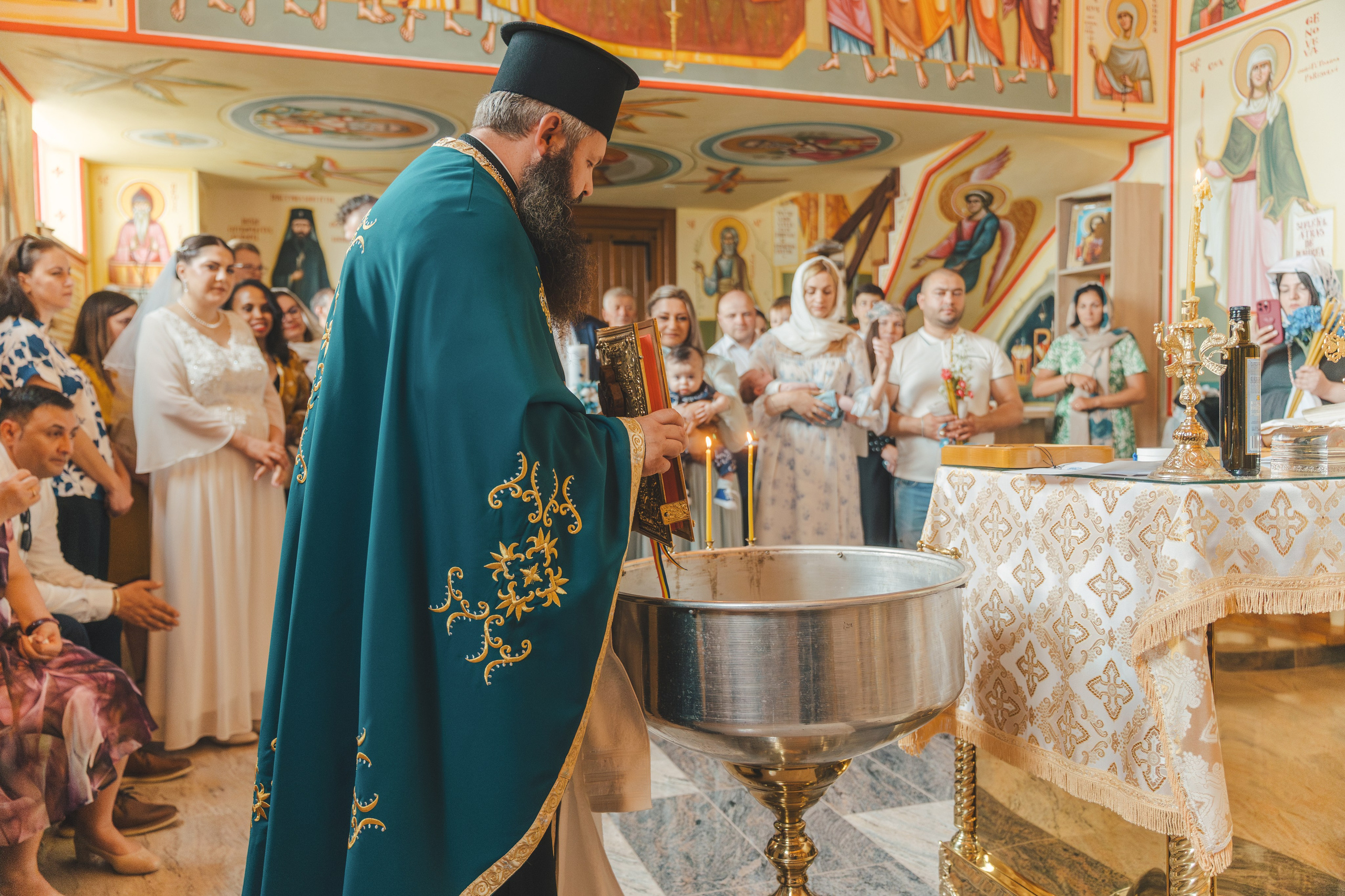 Théo Andrei`s Christening