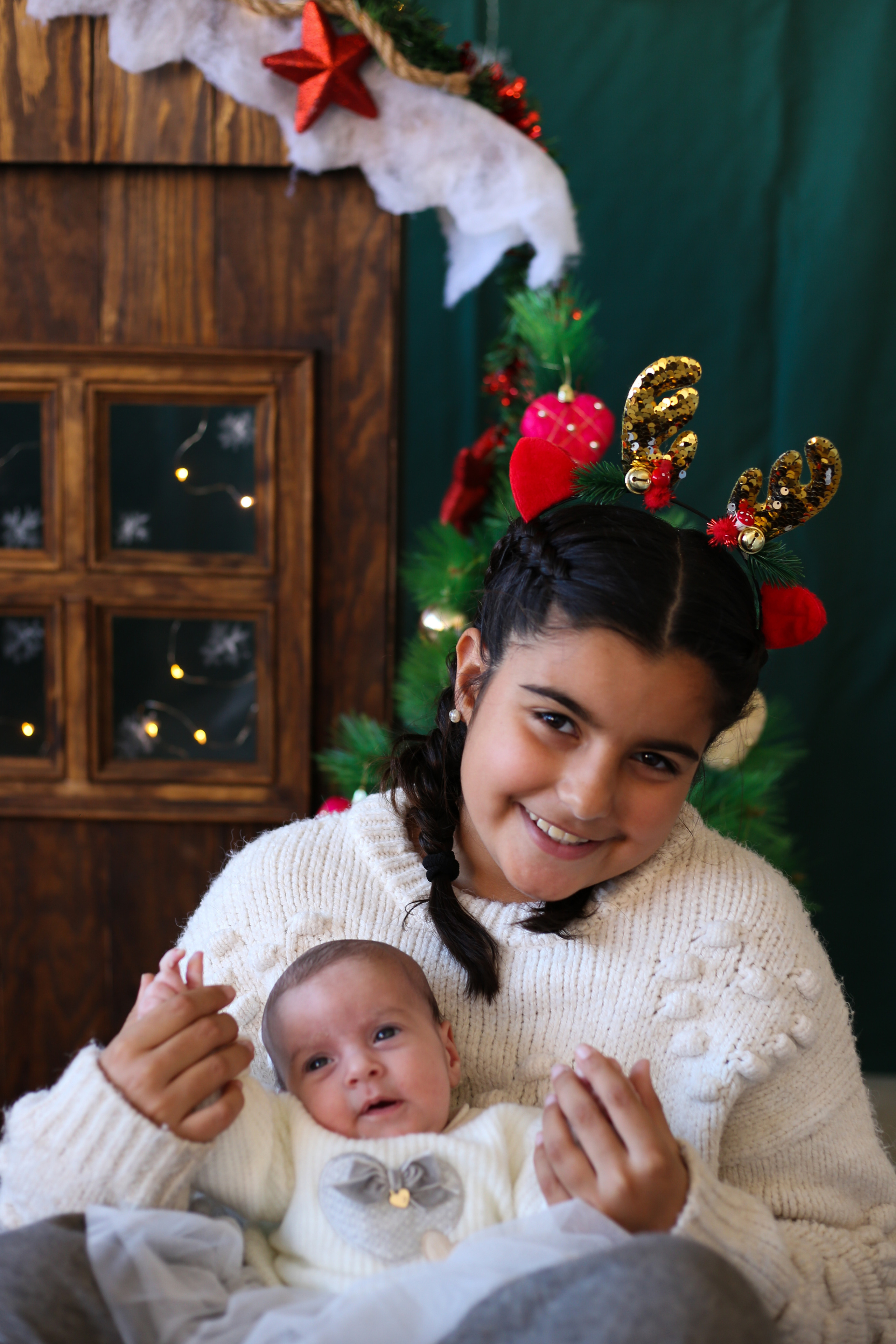Navidad de Sara y familia. Фотограф в Матаро, Барселона. Евгения Шихина