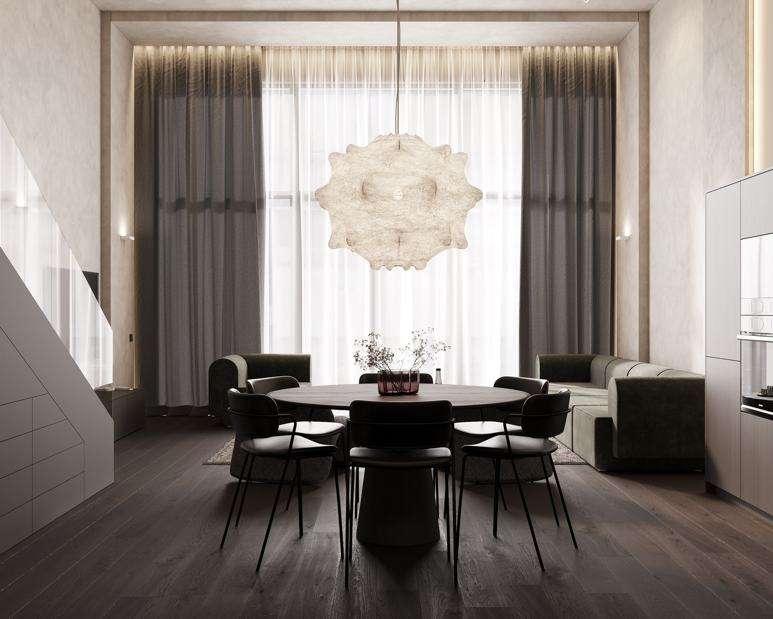 Black vs White. Simple Archs — high quality visualizations for your interior projects