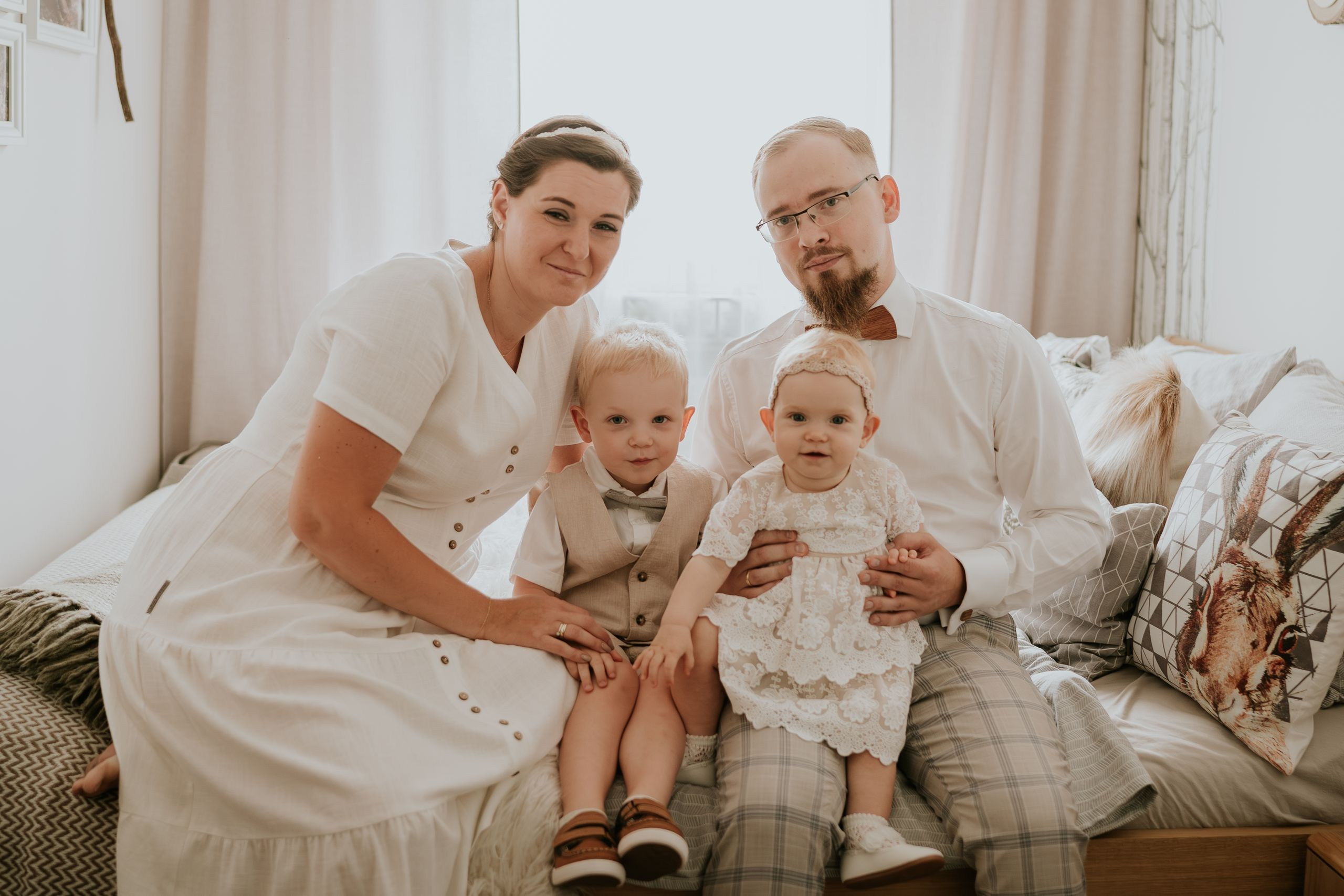 Chrzest Święty Marcelina i Adam. Michał Kaźmierczyk - Fotograf