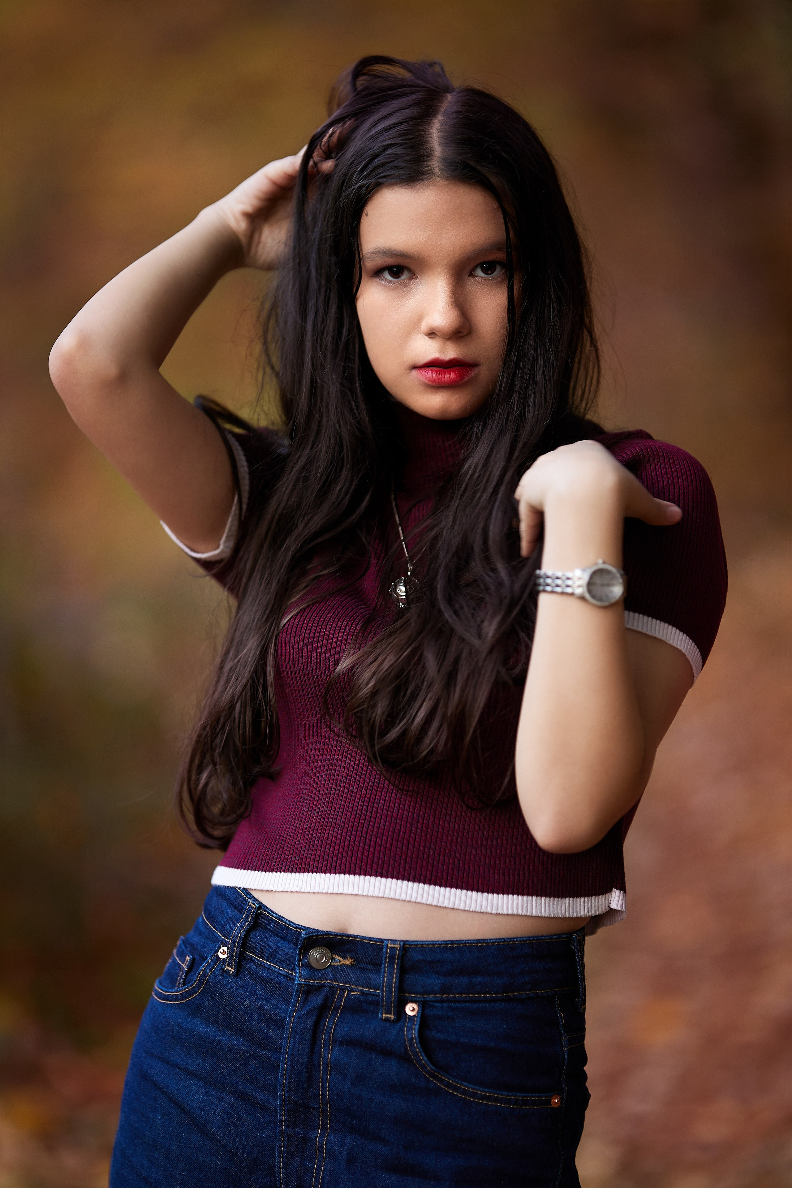 Sesiune foto portret — Vanessa. Pagina principală