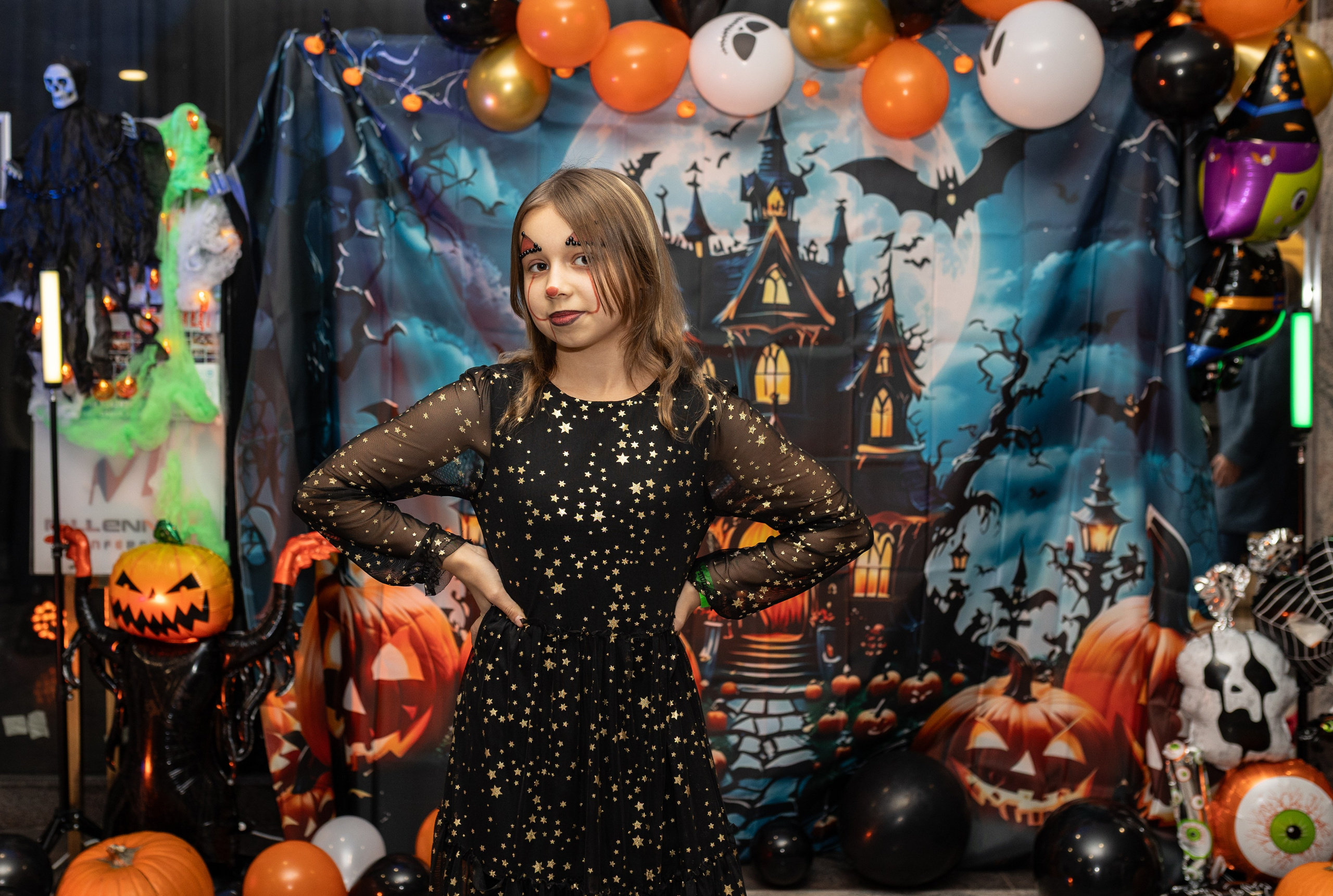 Leo dance studio Helloween 2025. Семейный и детский фотограф в Варшаве Мила Бобровская