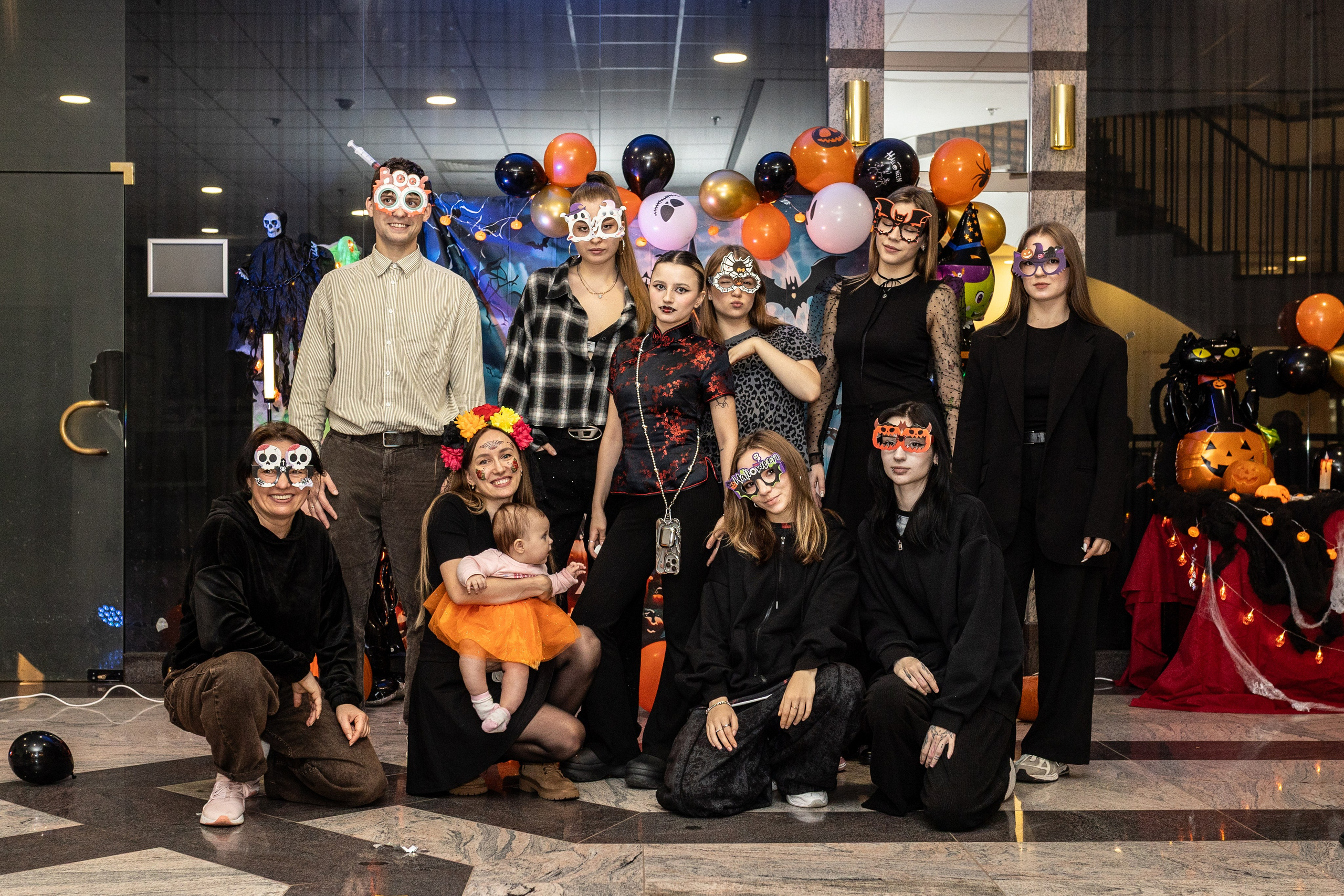 Leo dance studio Helloween 2025. Семейный и детский фотограф в Варшаве Мила Бобровская