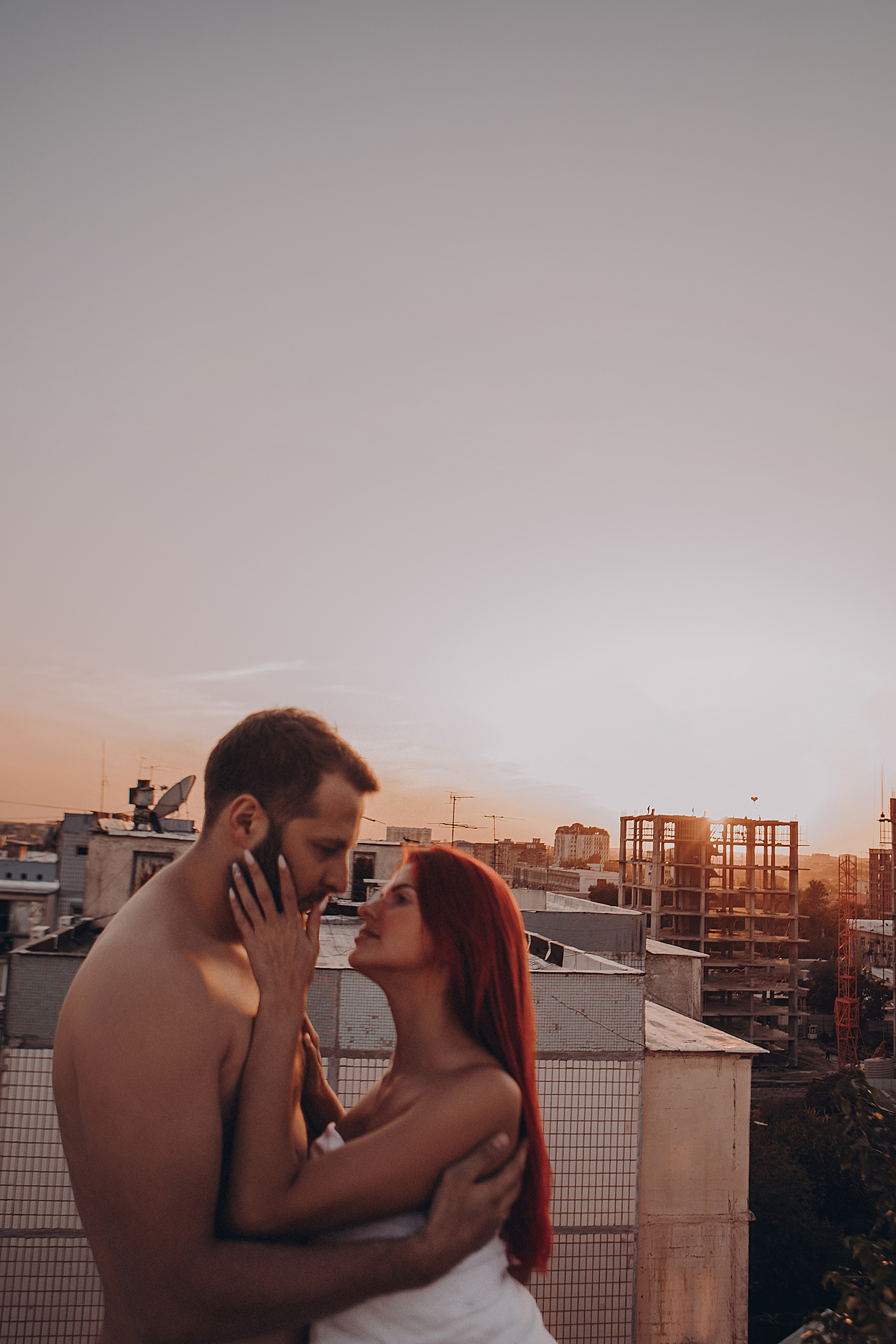На крыше. Фотограф Вероника Яцына в Ташкенте