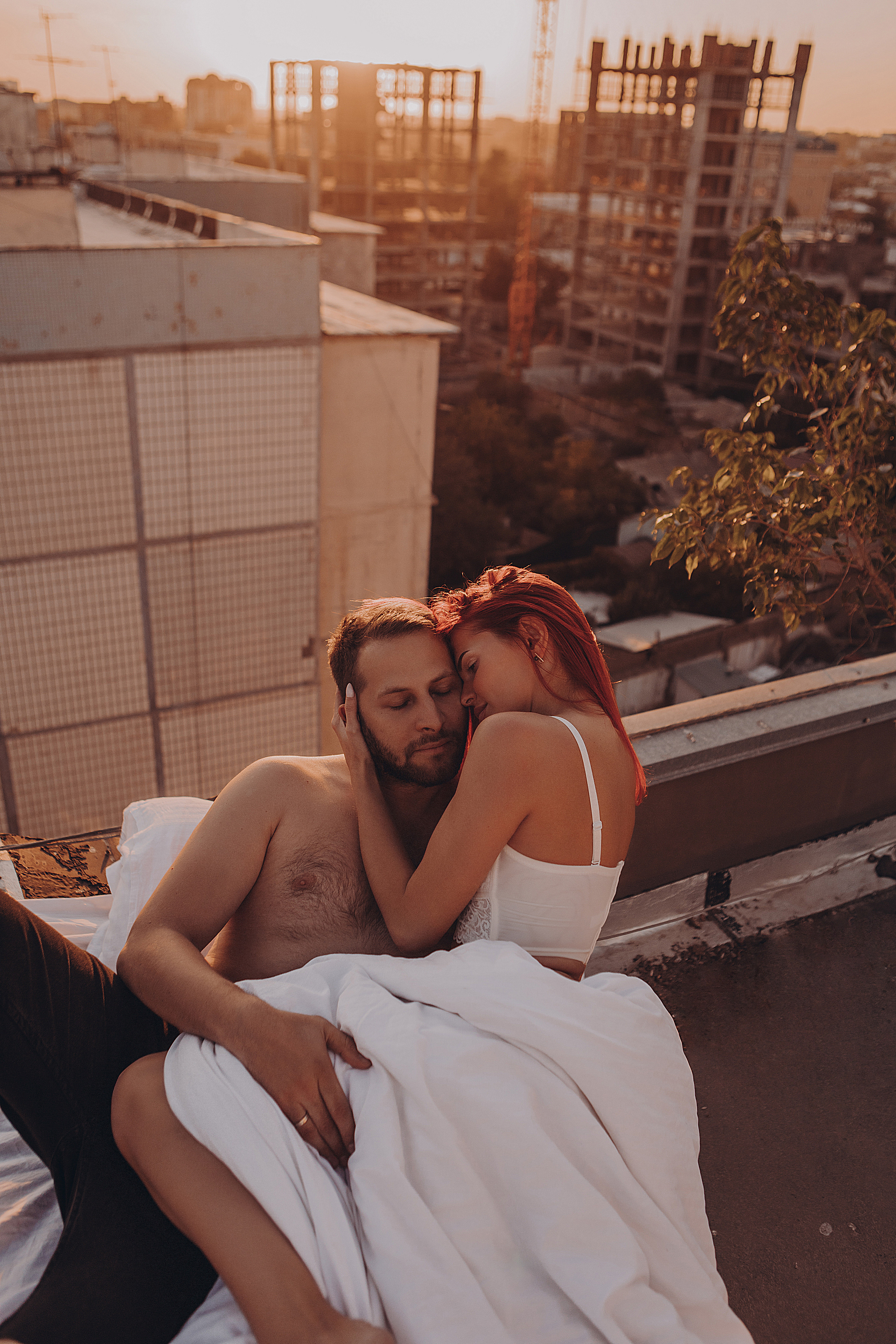 На крыше. Фотограф Вероника Яцына в Ташкенте