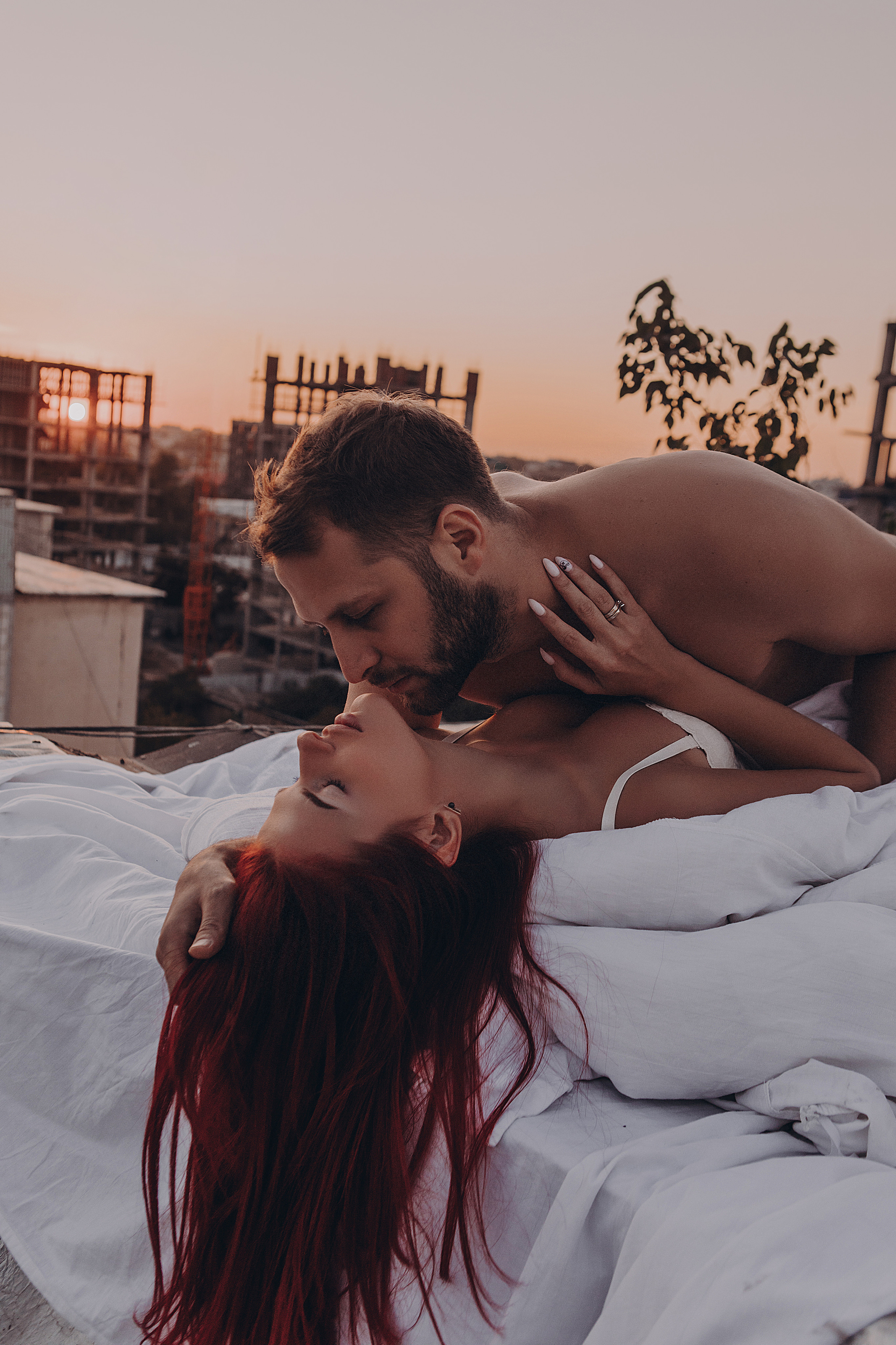 На крыше. Фотограф Вероника Яцына в Ташкенте