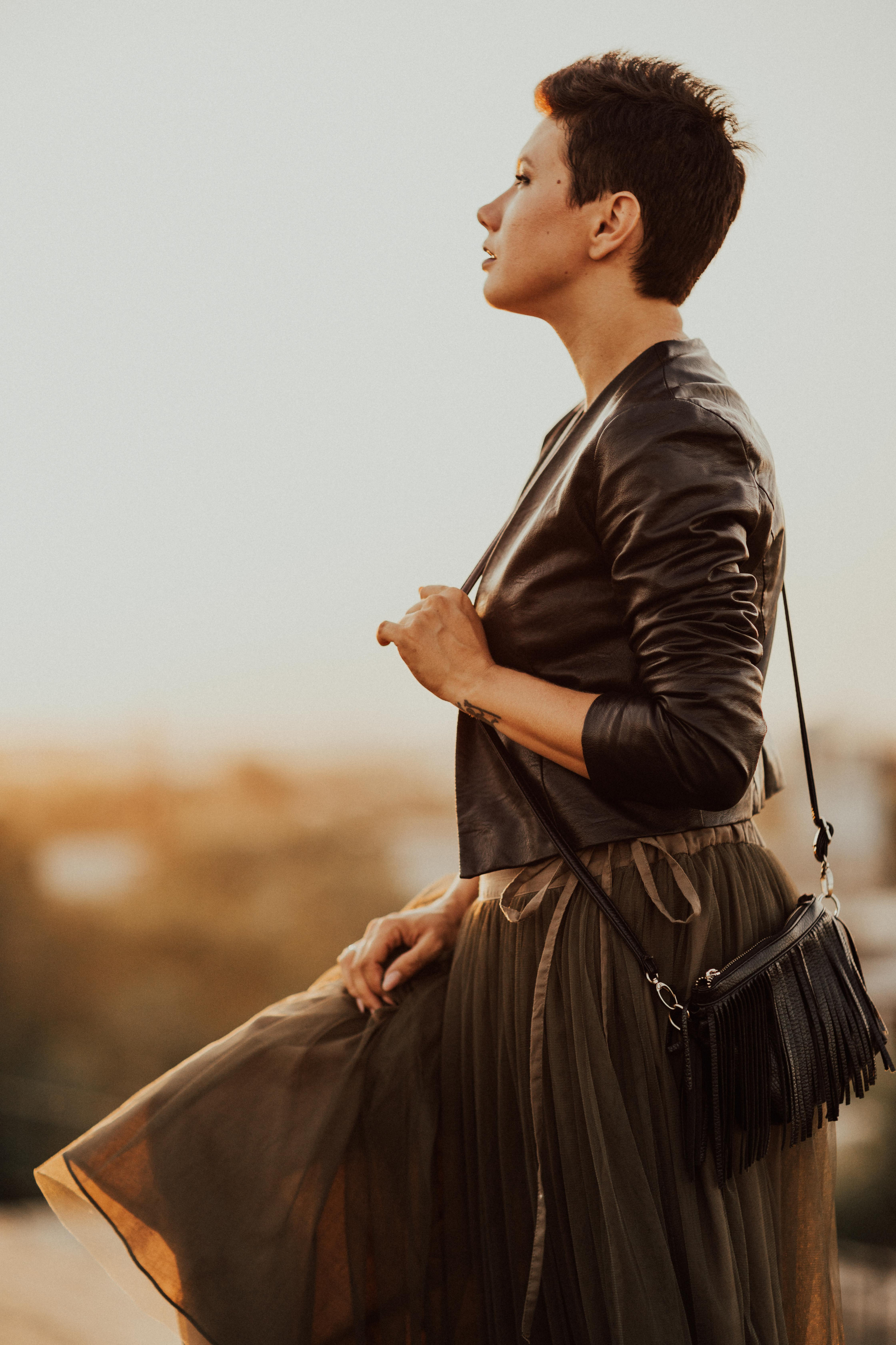 На крыше. Фотограф Вероника Яцына в Ташкенте