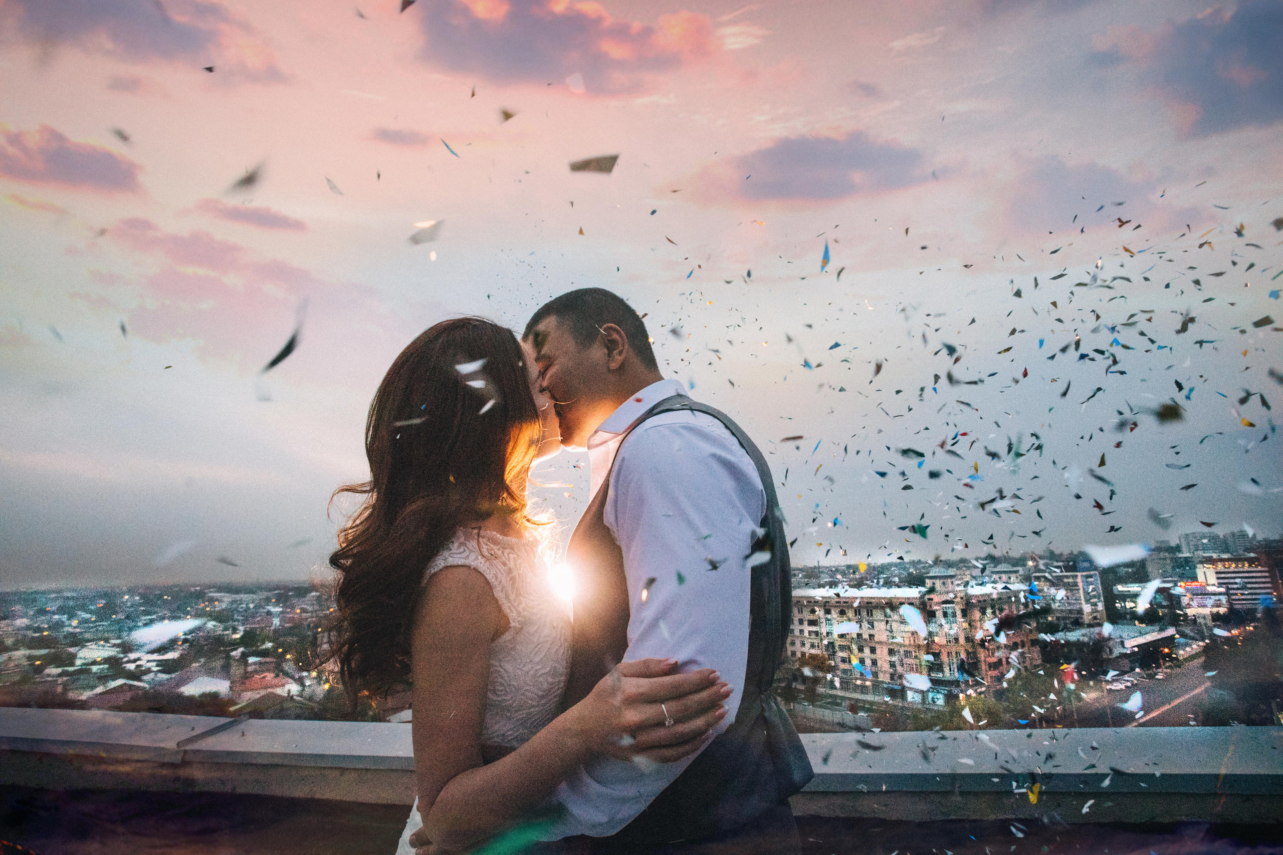 На крыше. Фотограф Вероника Яцына в Ташкенте