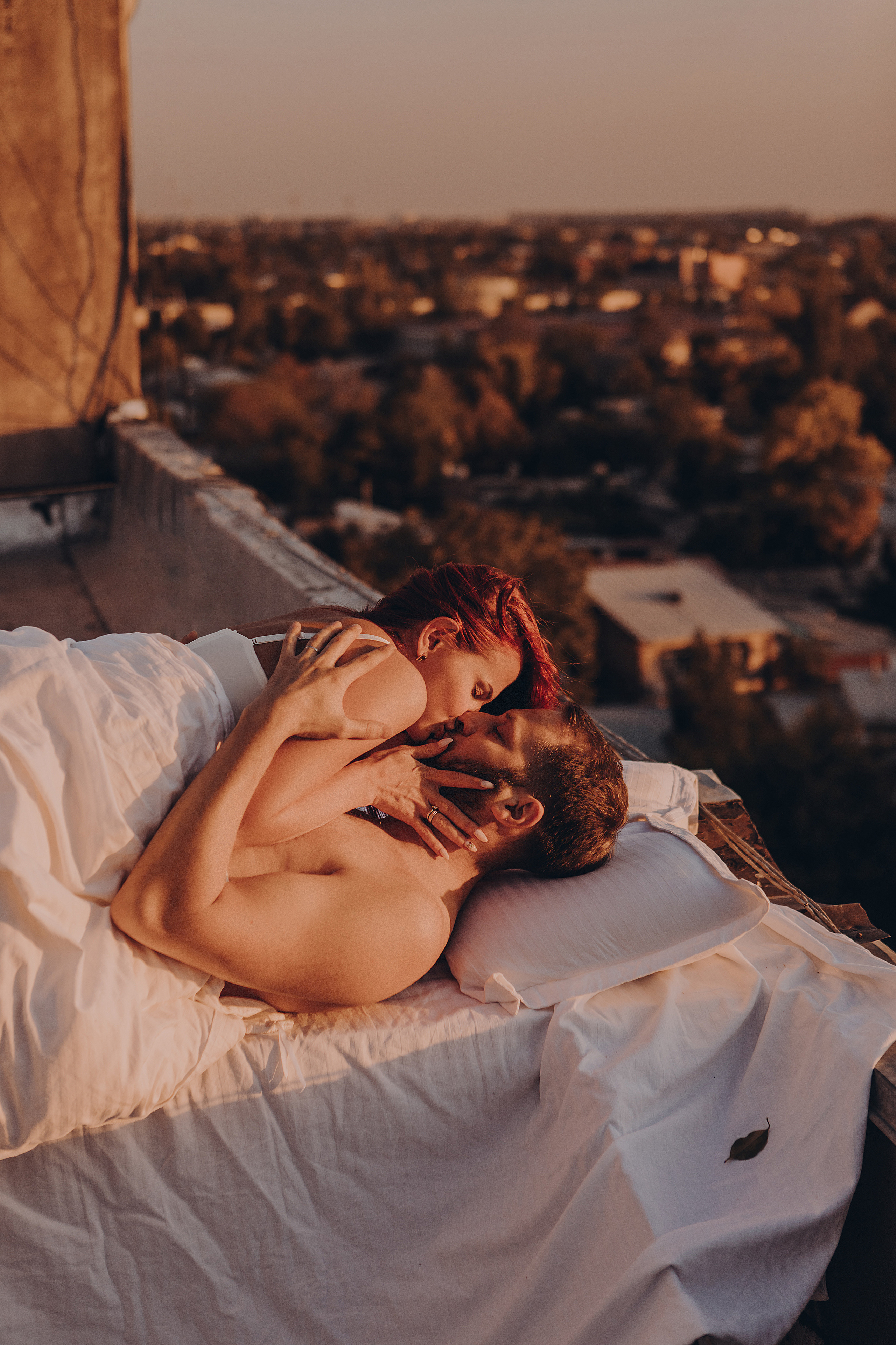 На крыше. Фотограф Вероника Яцына в Ташкенте