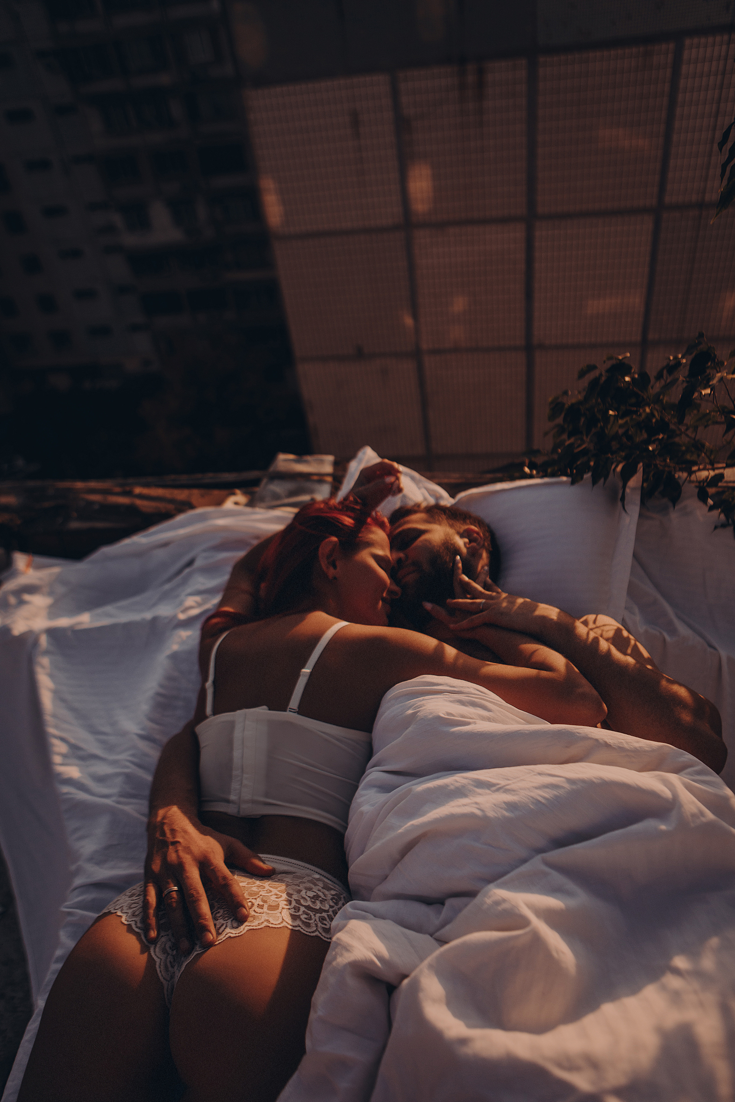 На крыше. Фотограф Вероника Яцына в Ташкенте