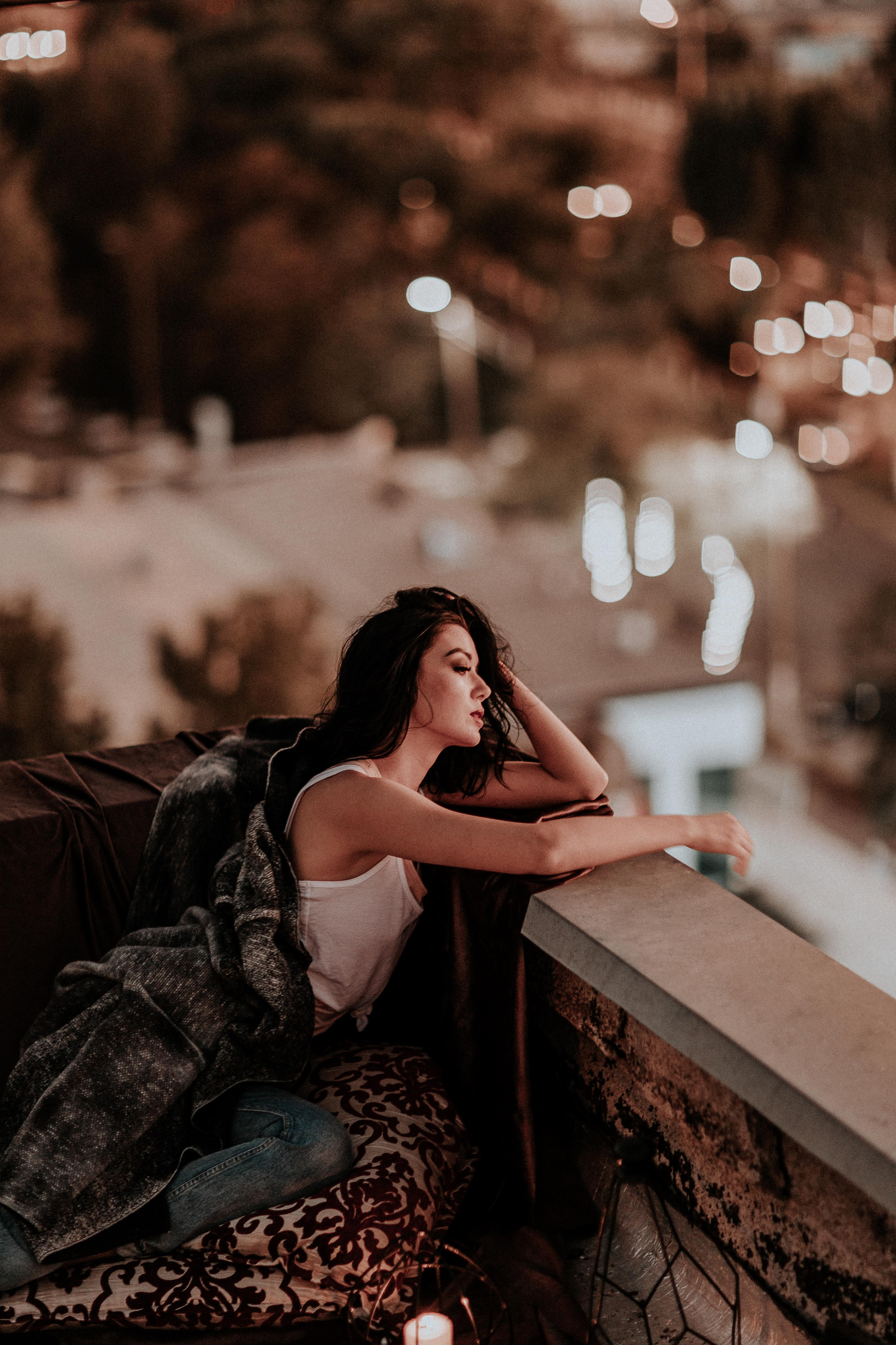 На крыше. Фотограф Вероника Яцына в Ташкенте