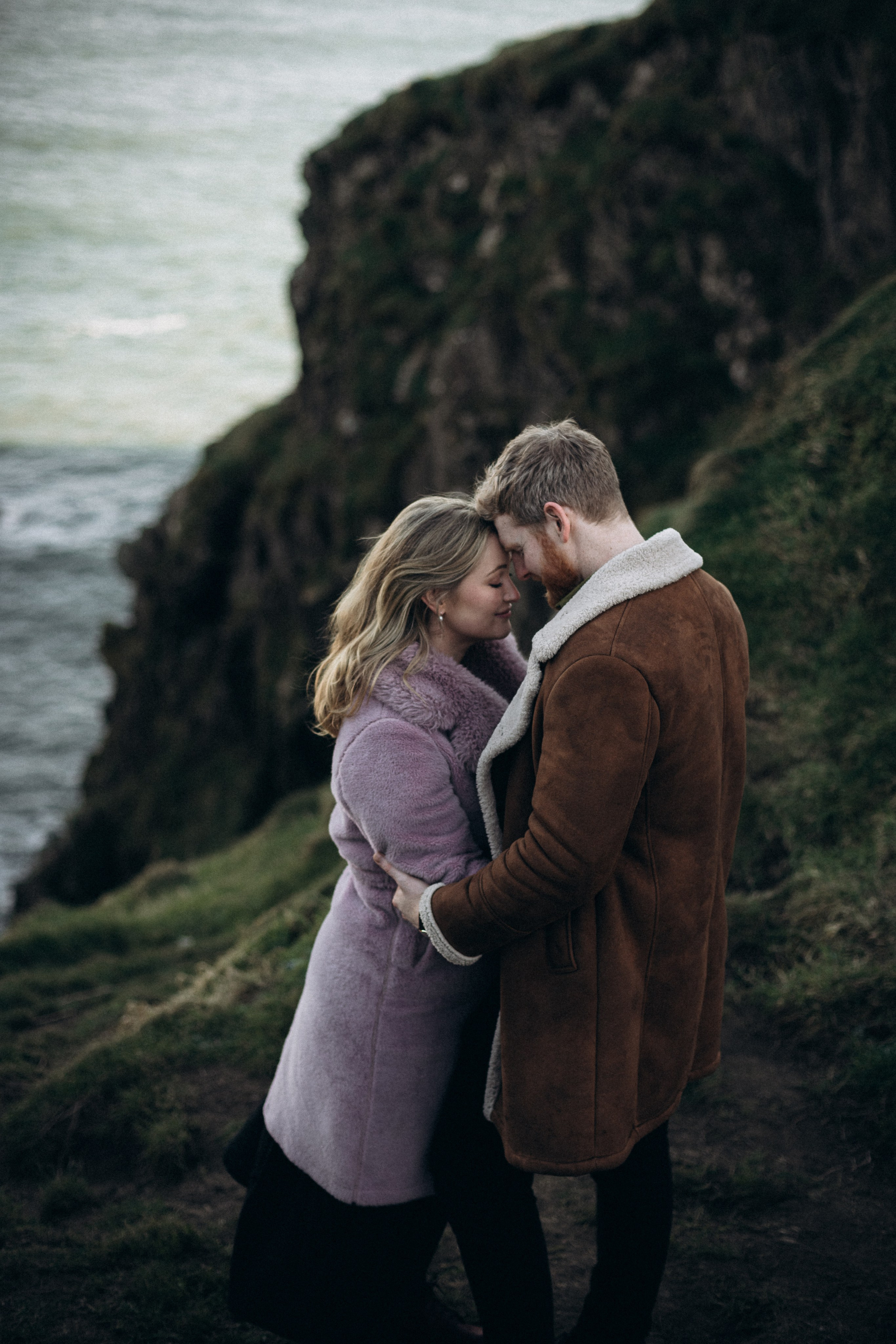 Howth cliff photoshoot. Wedding & Family photographer in County Donegal and Dublin, Ireland