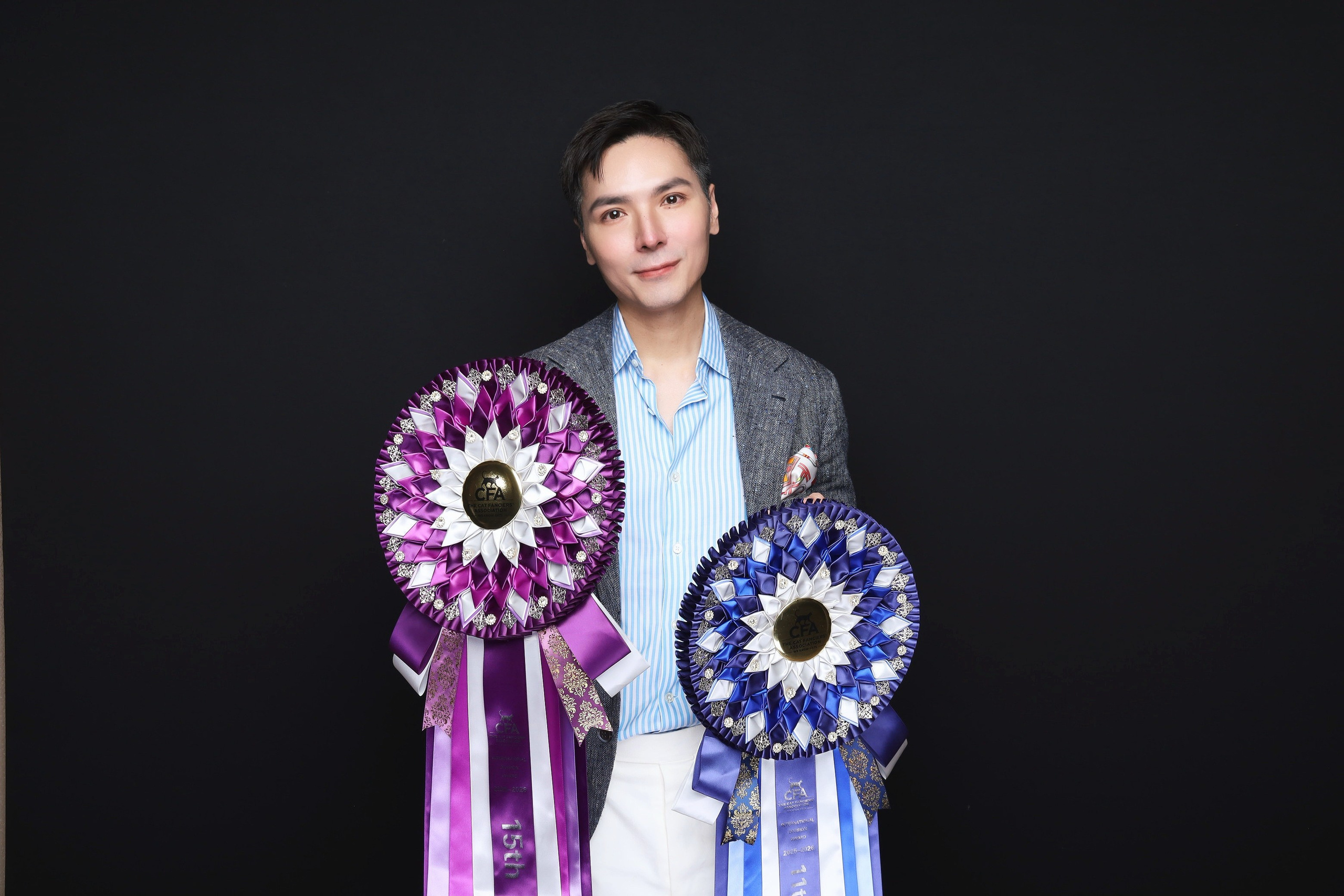2025-26 CFA International Division Banquet 🤴 GC BWI DW Sladkoe Pyatnyshko Chudo🥇 Best of Breed  International 🥇 1st One-Show-Grand Siberian in HK🏆 11th Best Cat in HK🥇 Top-Ranked Siberian in HK👸 DW Lemon Green Unfinished Symphony🥇 Best Siberian Kitten International 🥇 Top-Ranked Siberian Kitten International 🏆 15th Best Kitten in HK