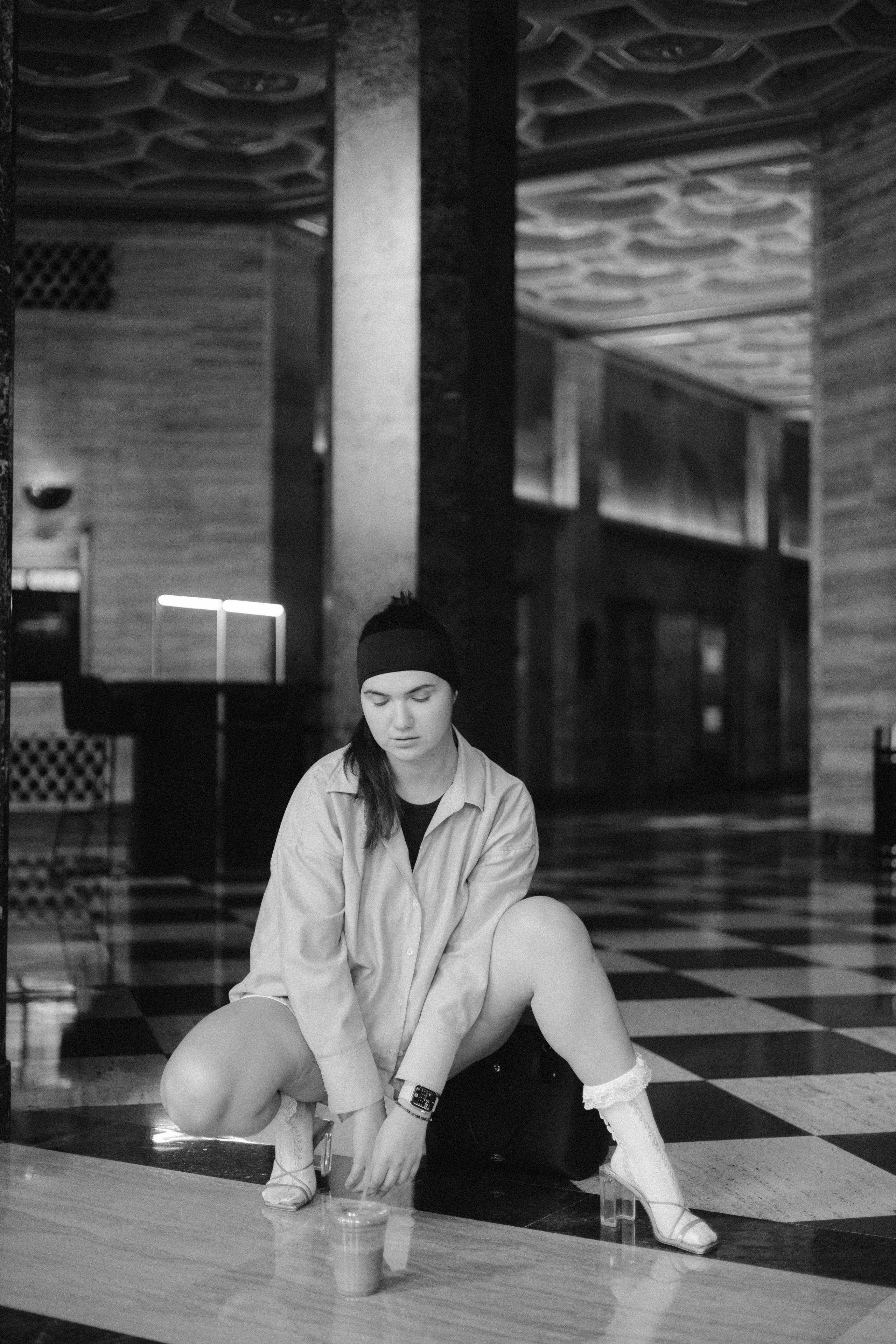 Julia | Aquarella Coffee DTLA. Photographer in Los Angeles. Julia Ishmuratova