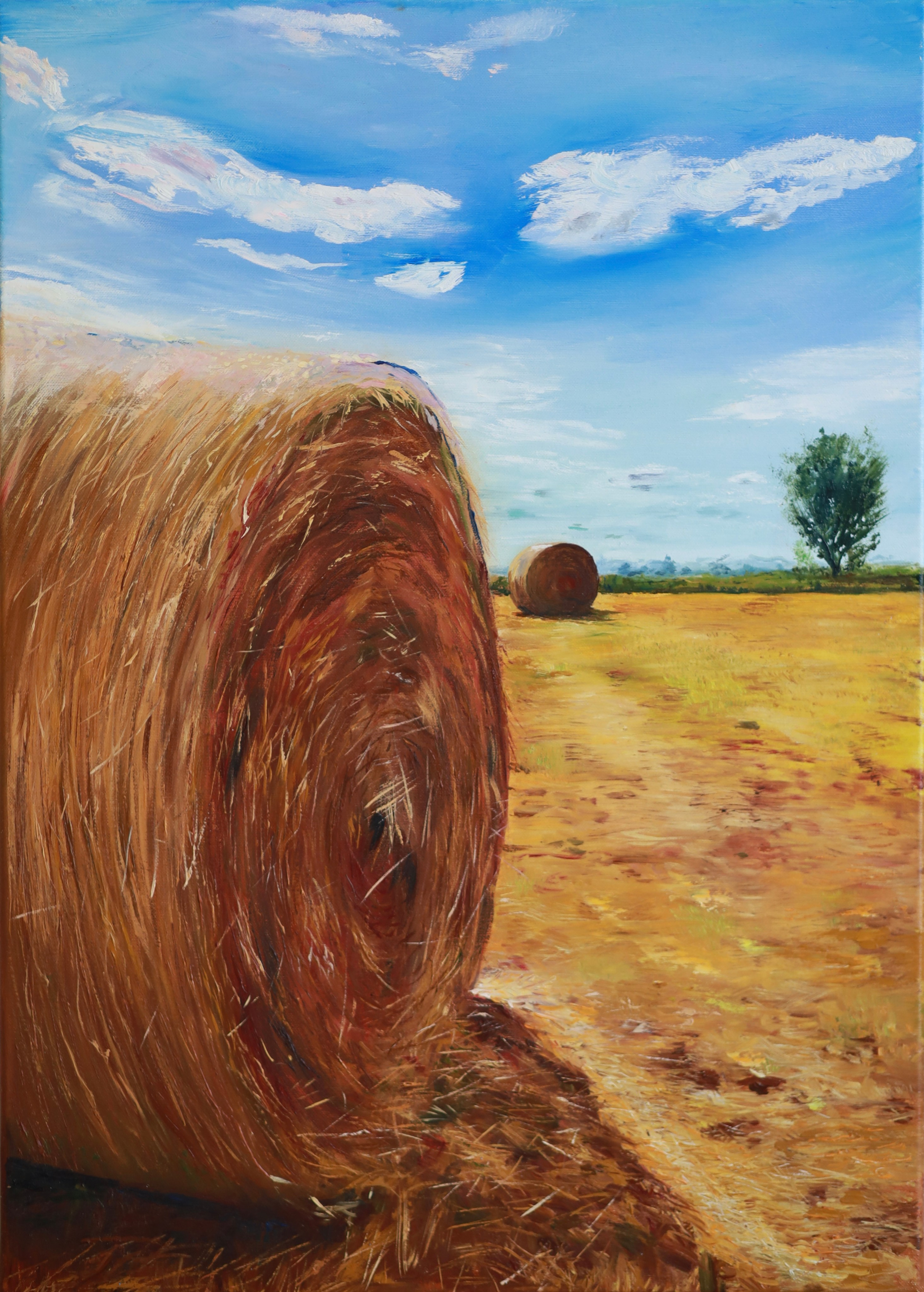 СТОГА СЕНА. GALA художник из г. Харьков в Чехии