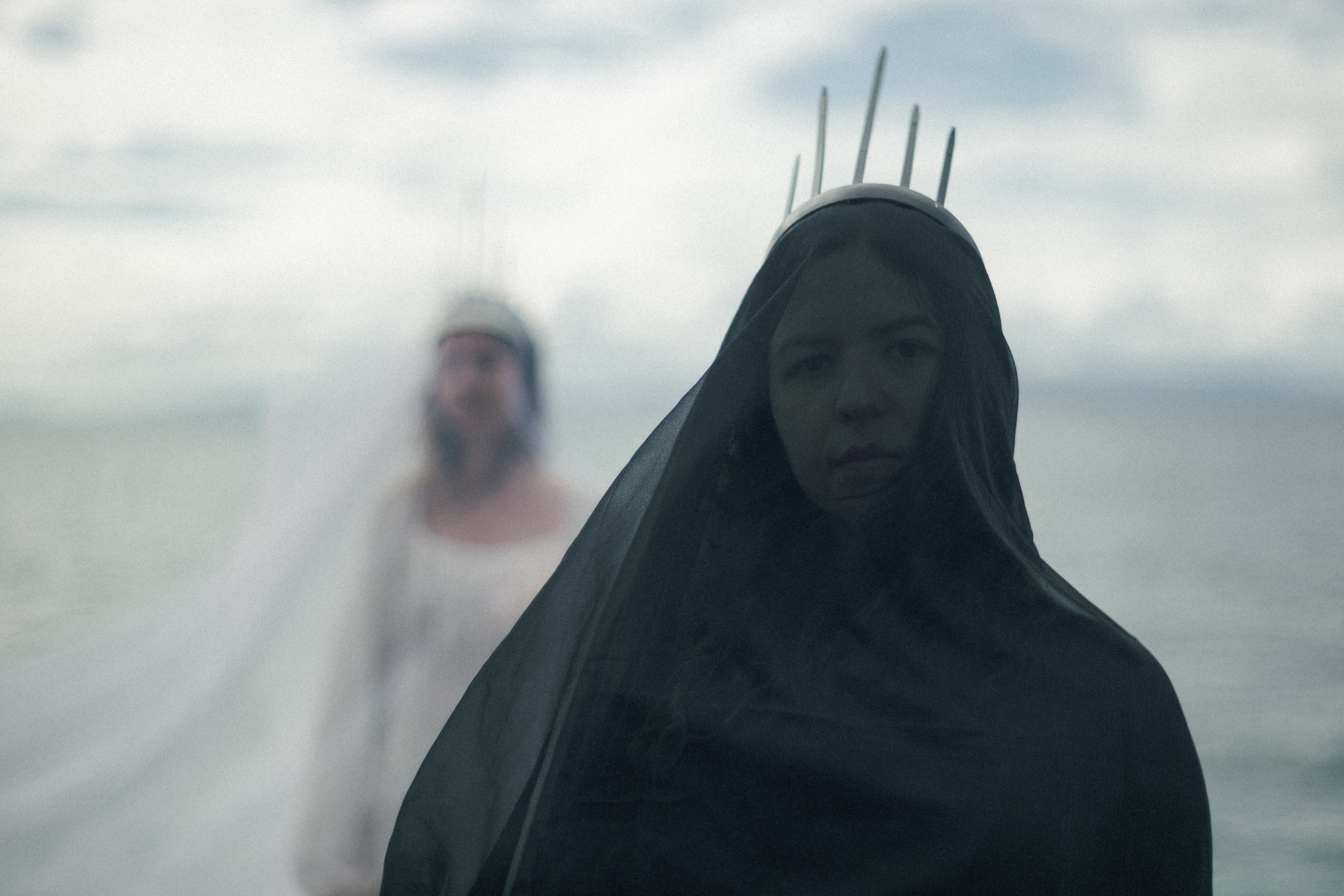 Light and Darkness with Aggeliki and Miriam. Photographer in Greece Kristina