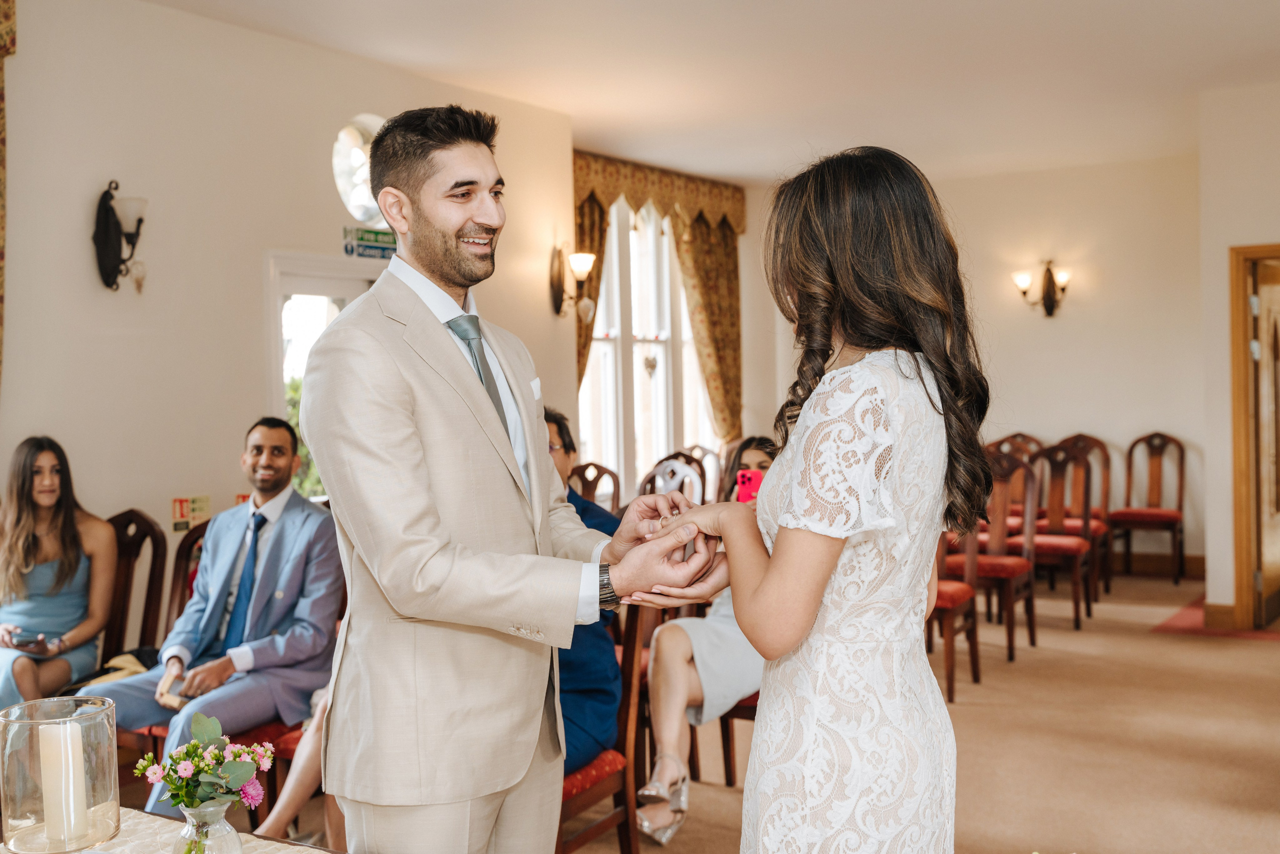 St Albans Register Office, St Albans Register Office wedding , St Albans, wedding in St Albans, civil ceremony in St Albans Register Office, small wedding, photographer for small wedding in St Albans Register Office