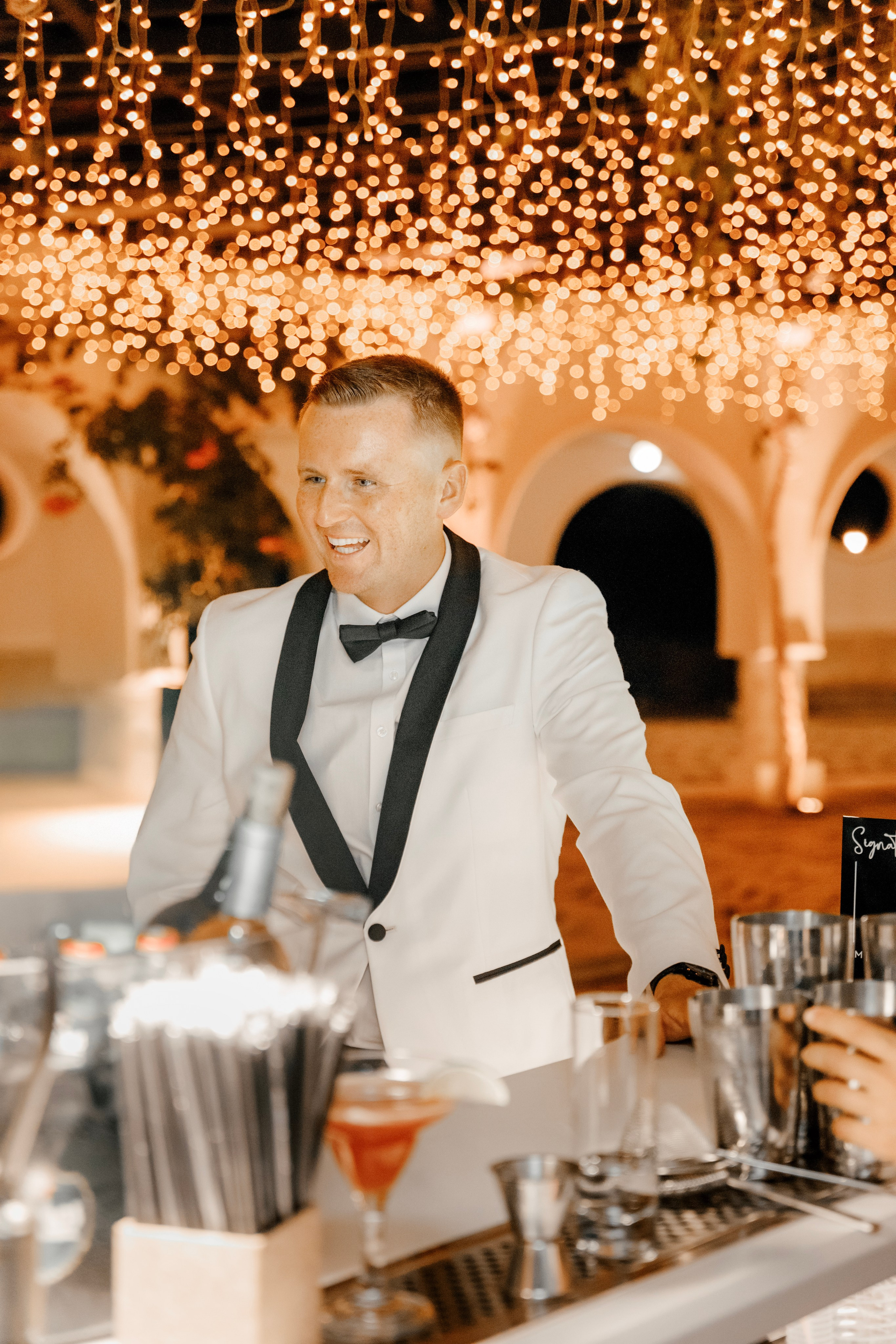 Handsome groom Rhodes, Greece