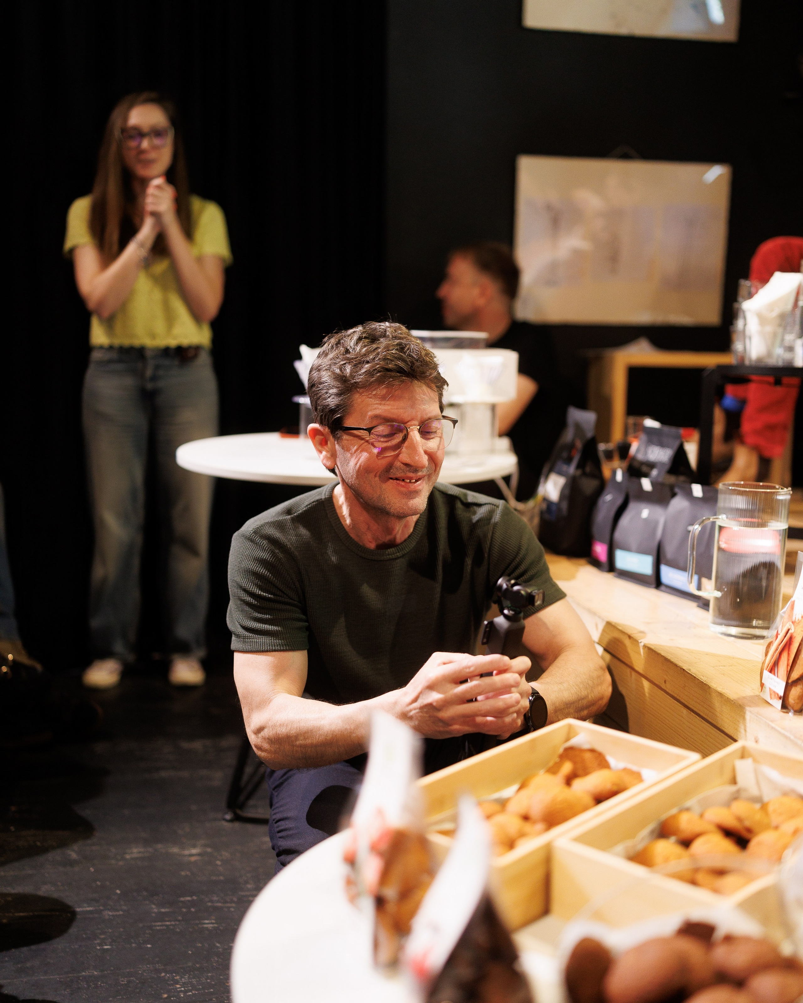 Ateliere degustare - Negruzzi & La Biscuiterie. Marius Ciocan