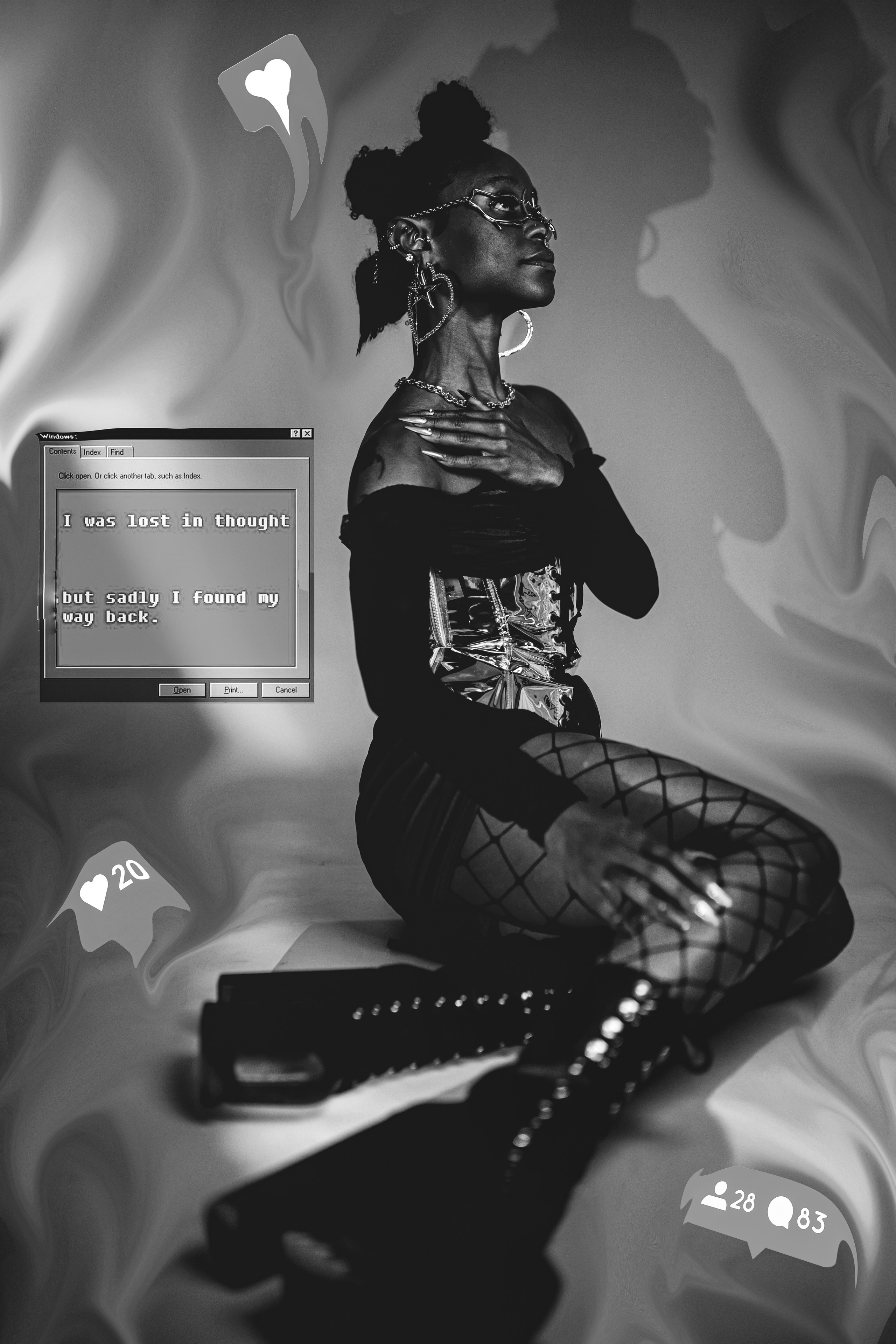 Cartier Cyberpunk. Oxana Photographer in Charlotte, NC