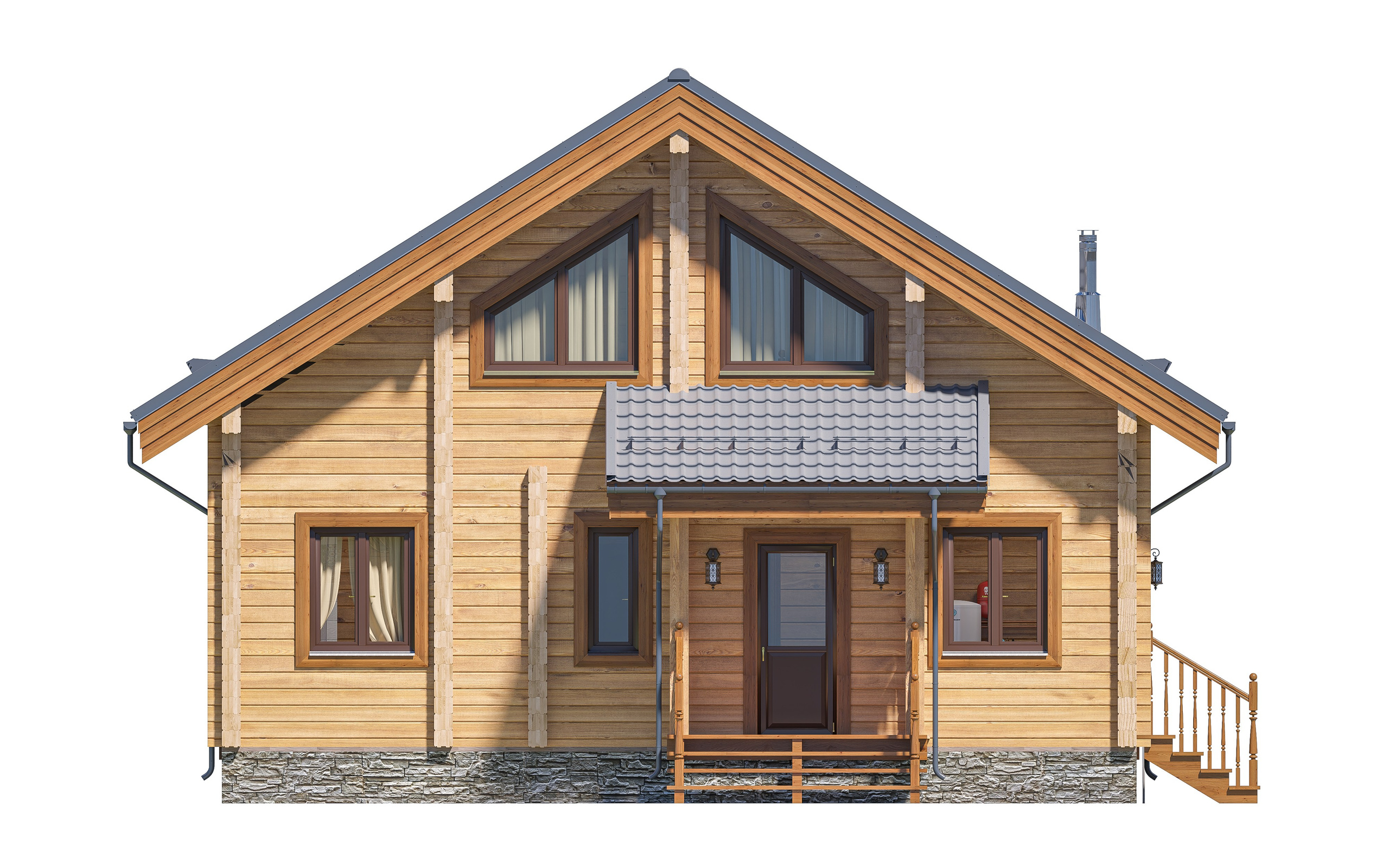 Экстерьер дома. Дизайн и визуализация