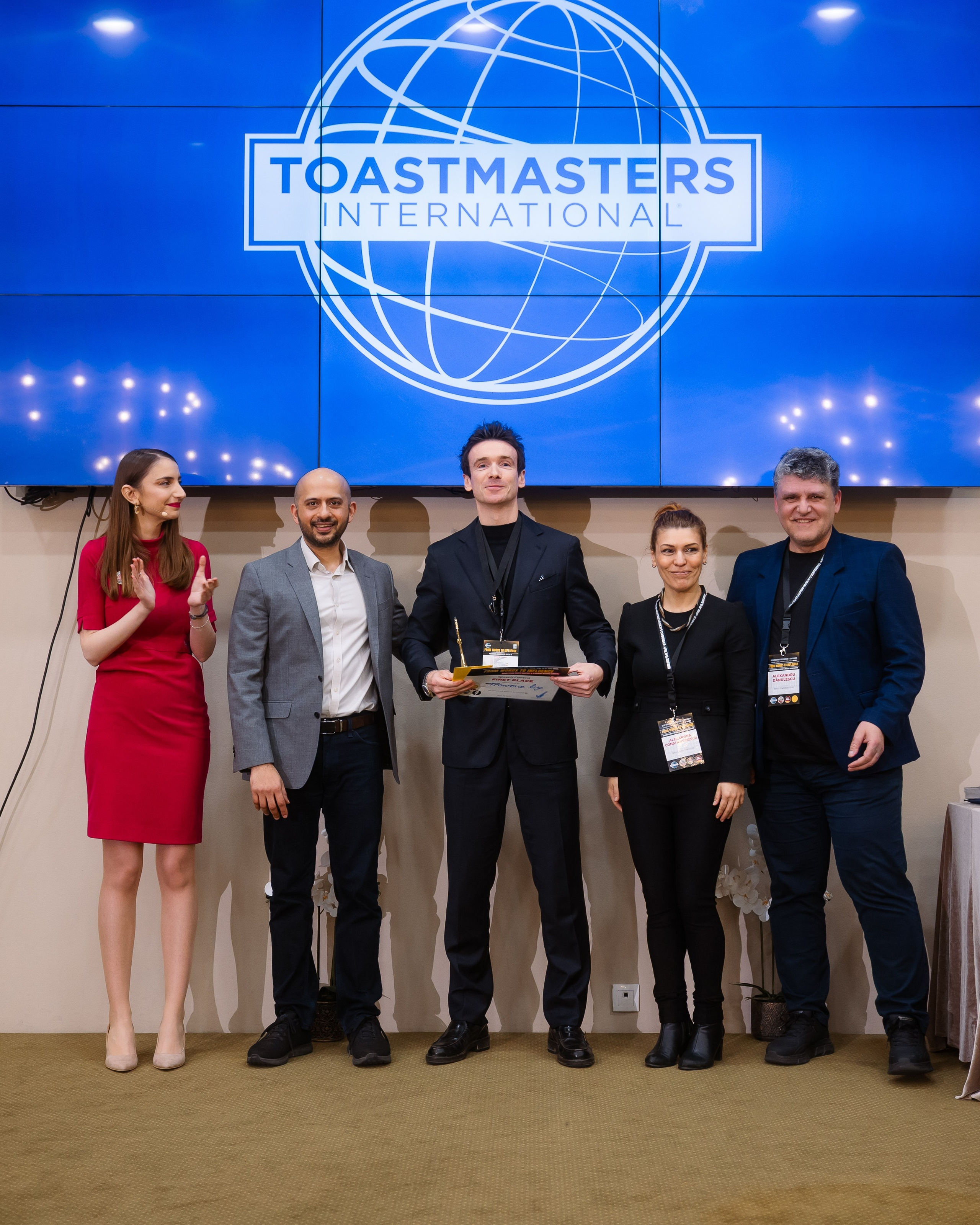 Toastmasters Conference. Marius Ciocan