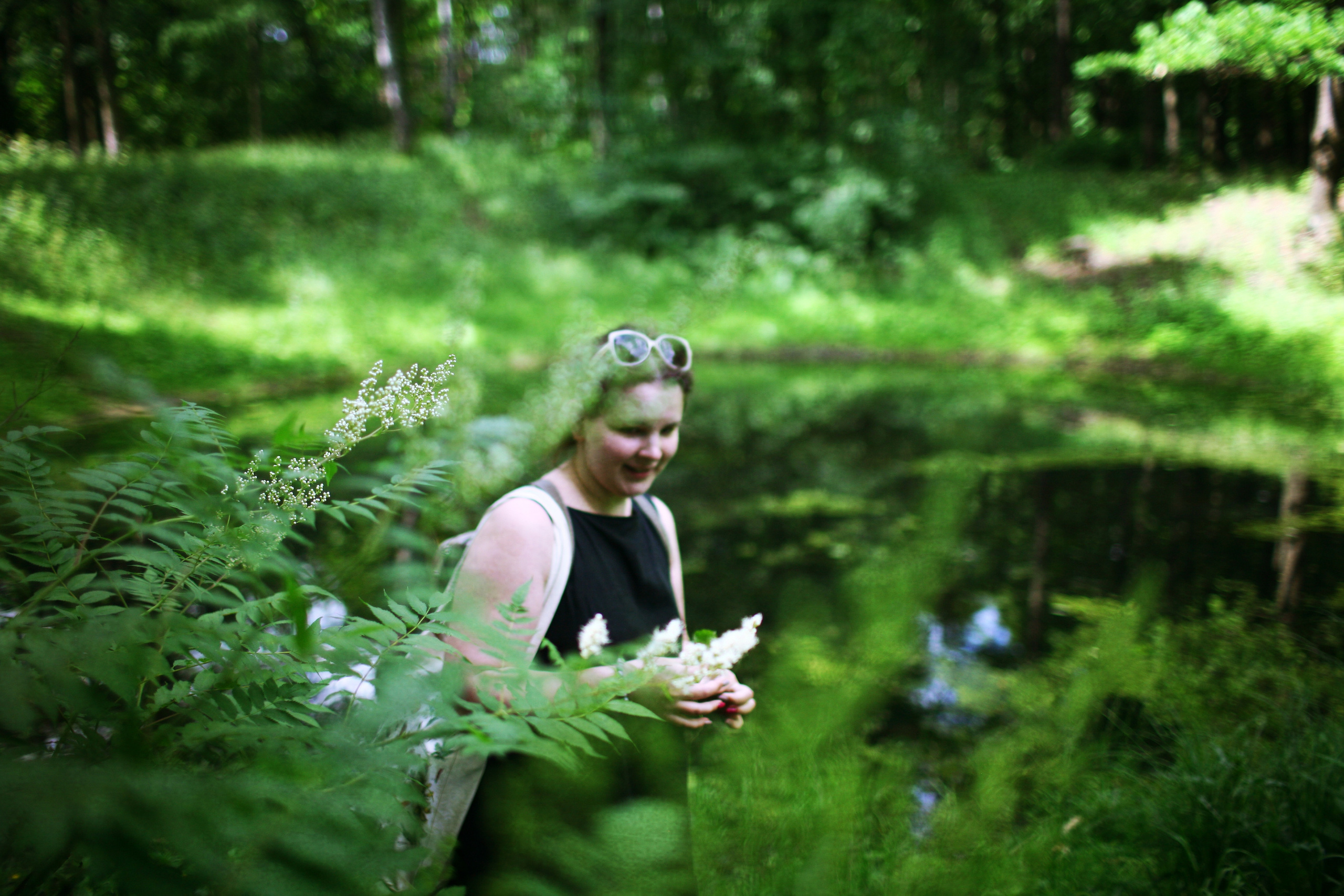 Milena, driades' daughter. Victoria Dini. Art photography in London / Folkestone, UK