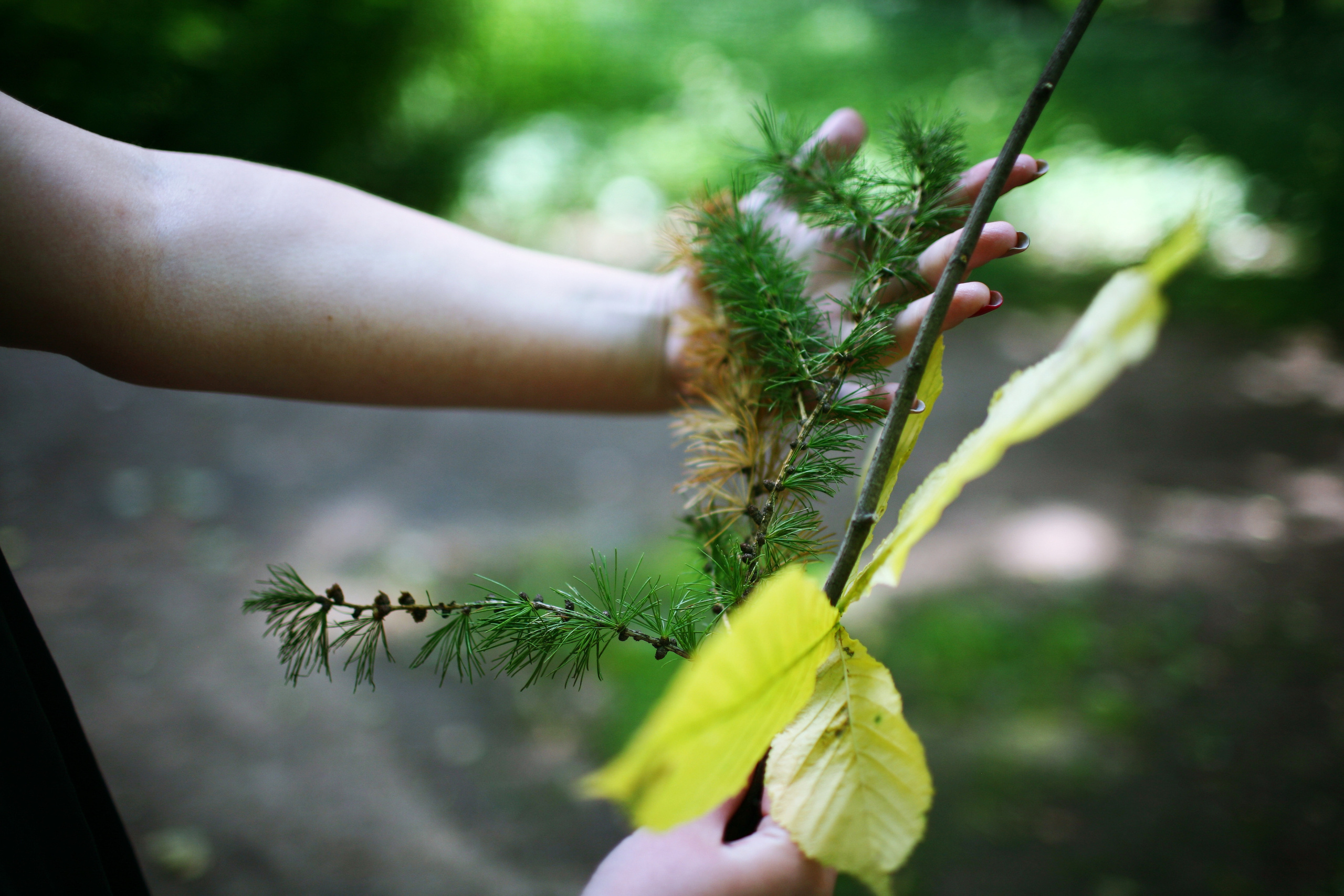 Milena, driades' daughter. Victoria Dini. Art photography in London / Folkestone, UK