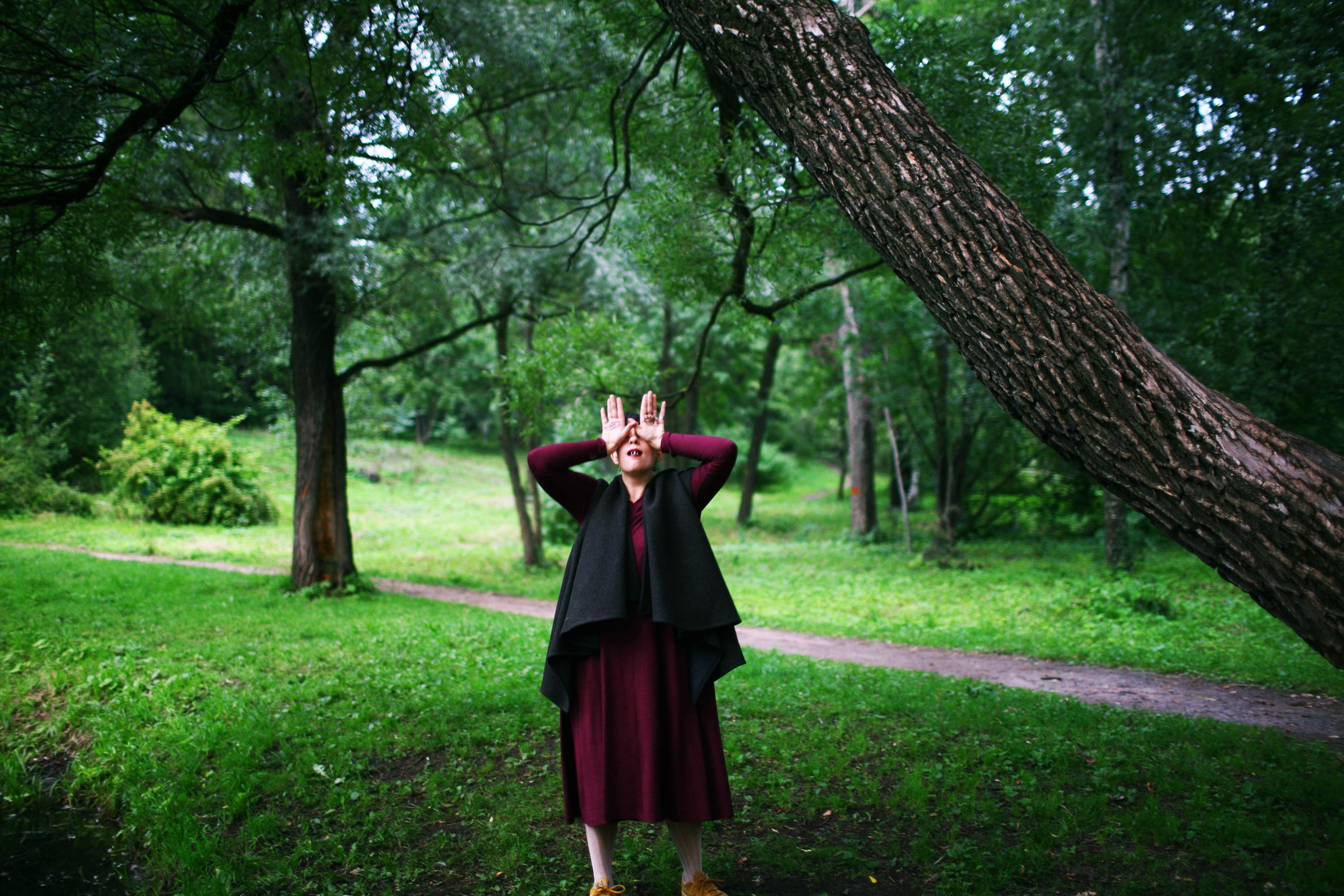 Anna and the fire. Victoria Dini. Art photography in London / Folkestone, UK