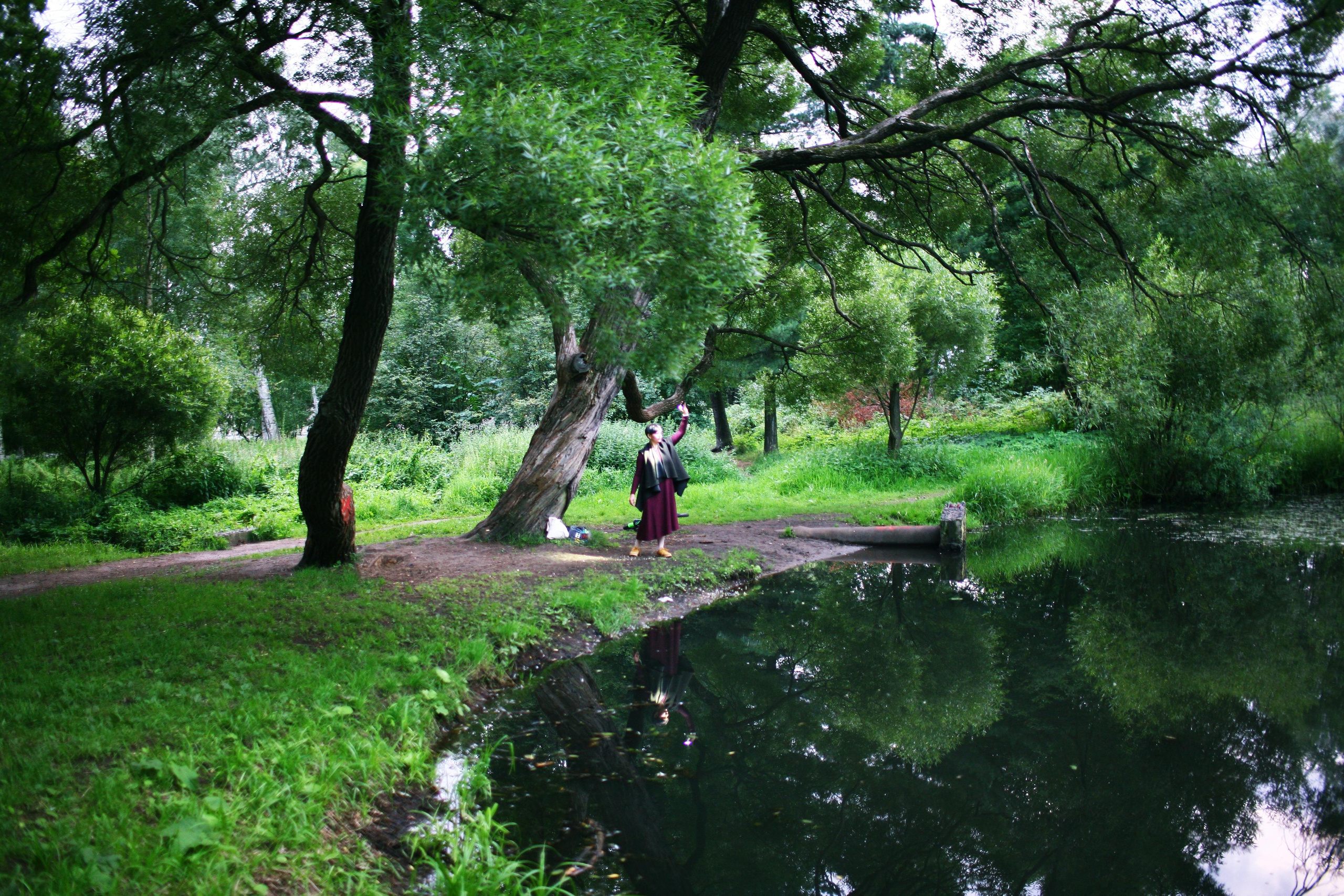 Anna and the fire. Victoria Dini. Art photography in London / Folkestone, UK