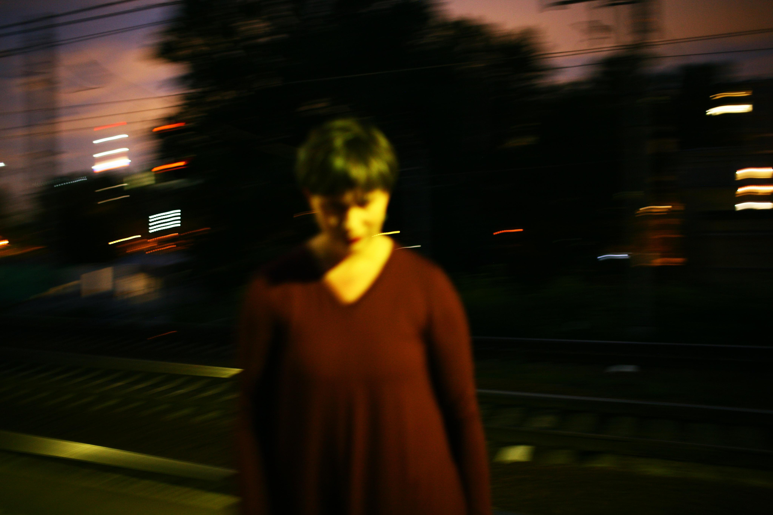 Anna and the fire. Victoria Dini. Art photography in London / Folkestone, UK