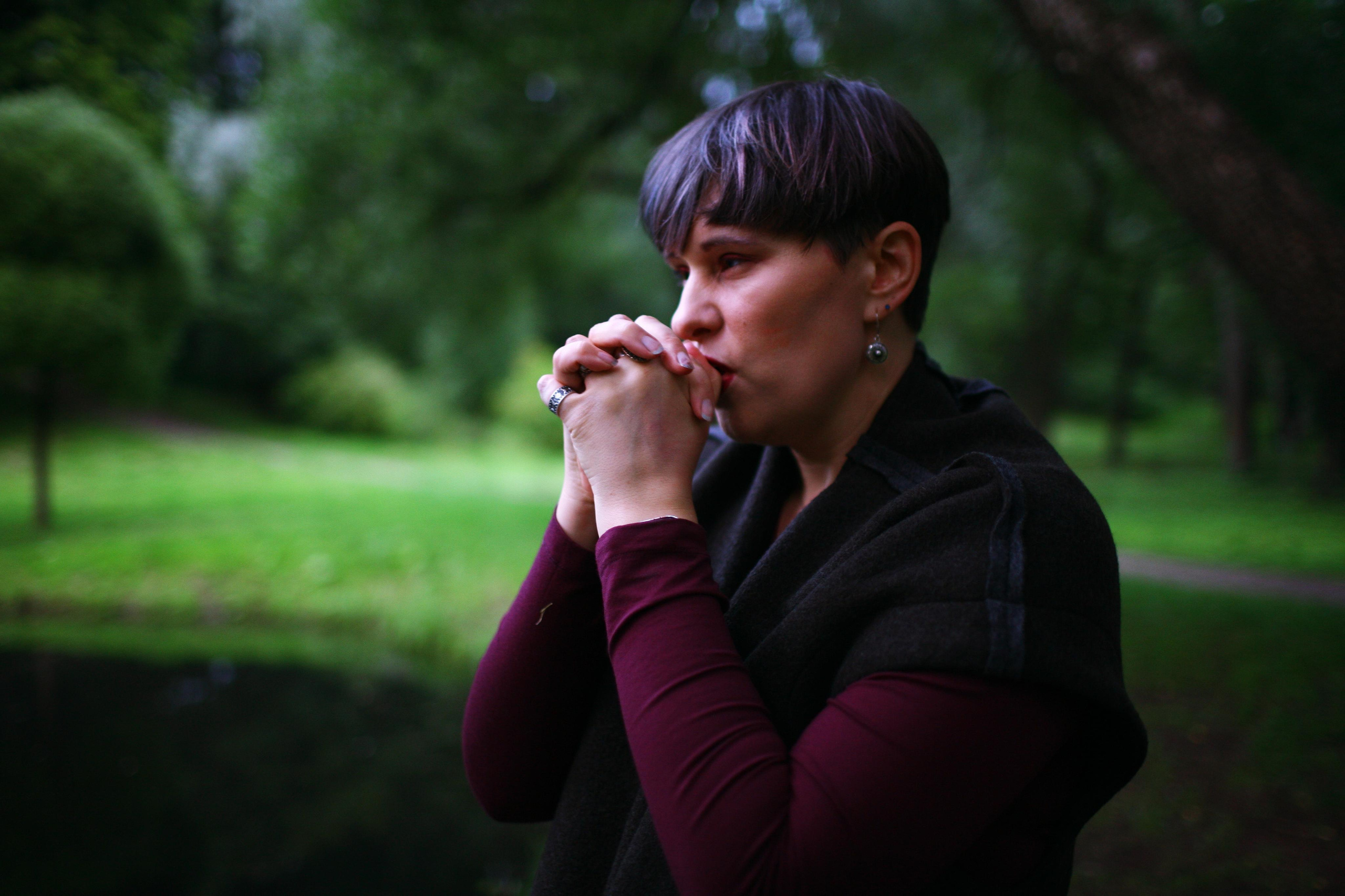 Anna and the fire. Victoria Dini. Art photography in London / Folkestone, UK