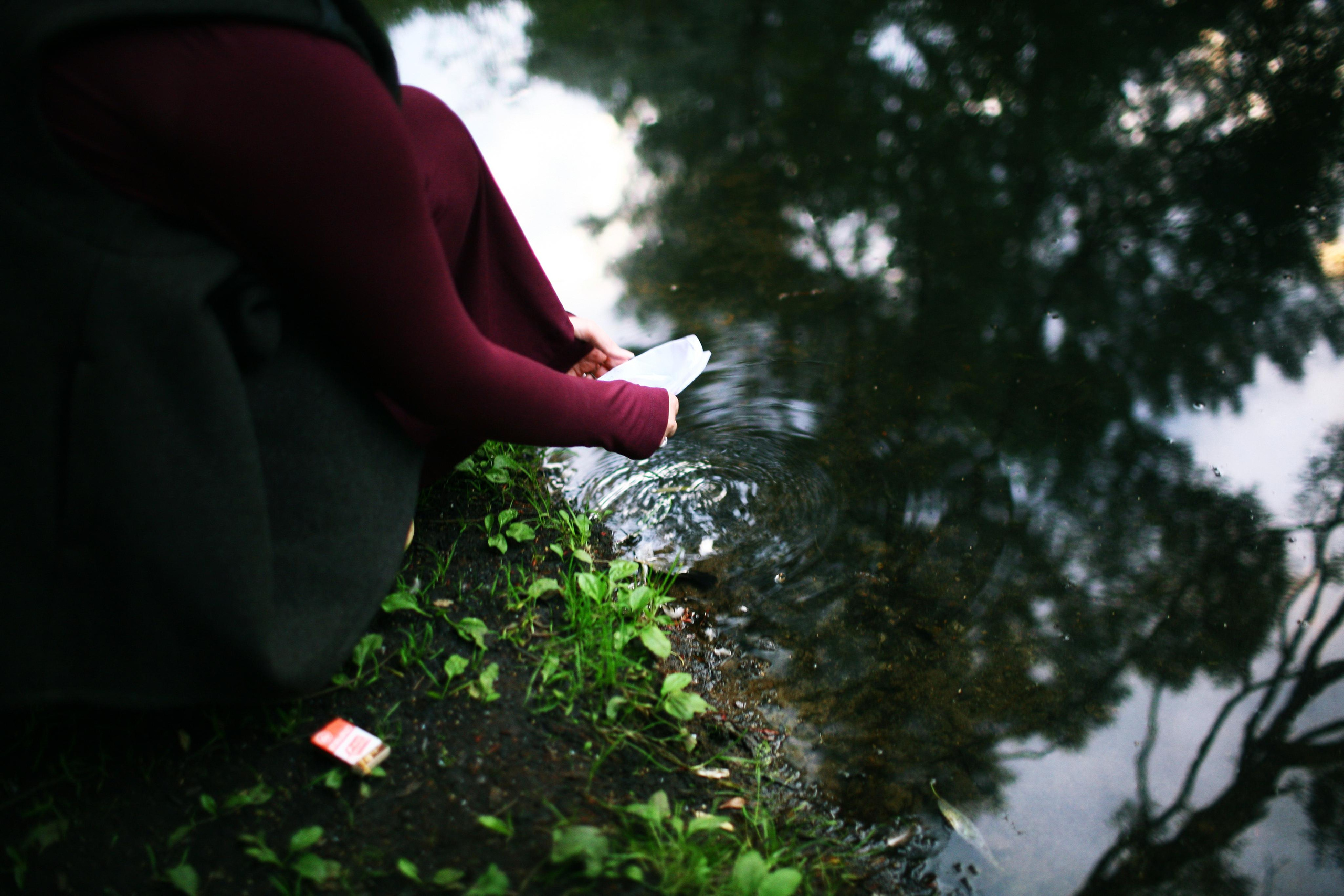 Anna and the fire. Victoria Dini. Art photography in London / Folkestone, UK