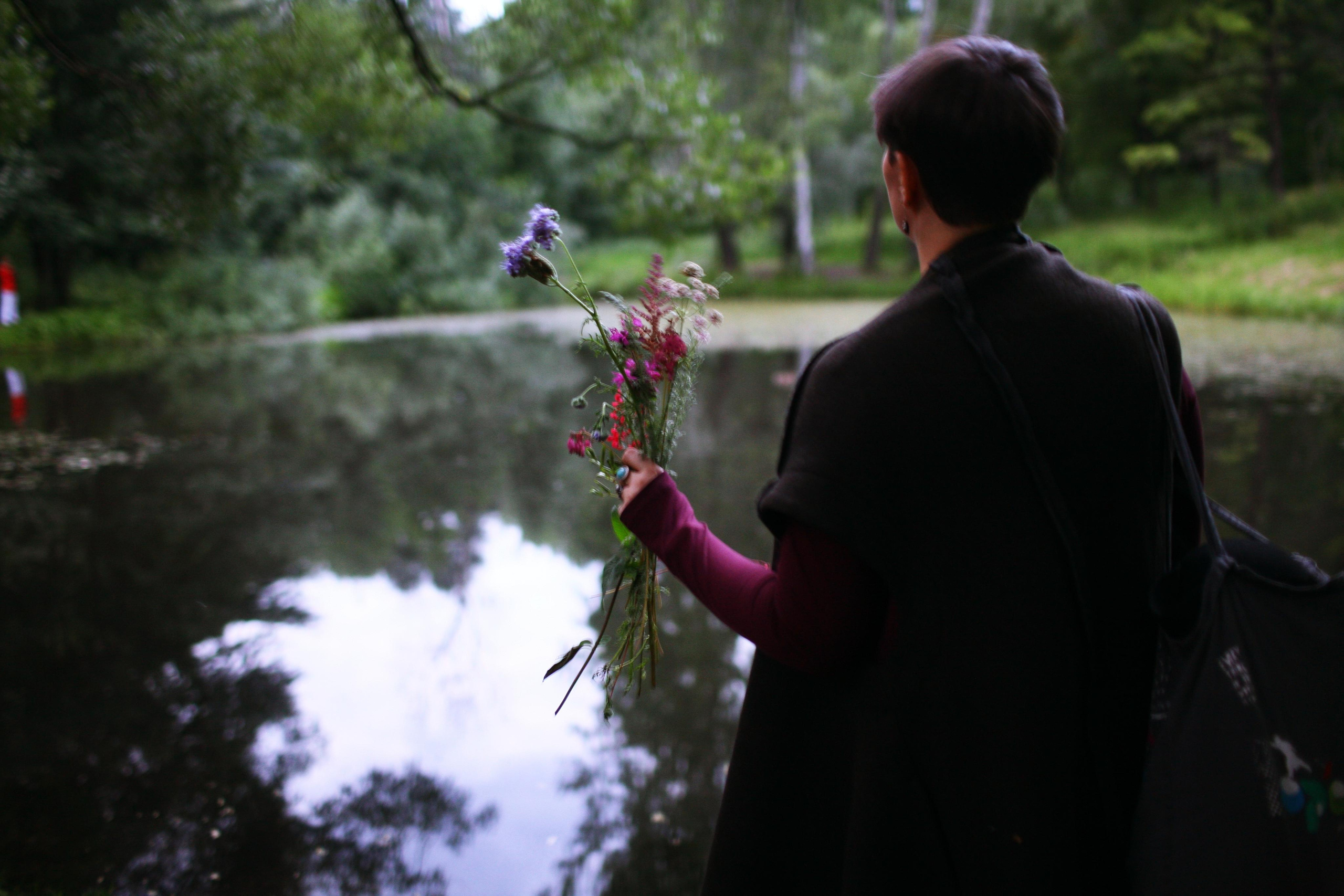 Anna and the fire. Victoria Dini. Art photography in London / Folkestone, UK