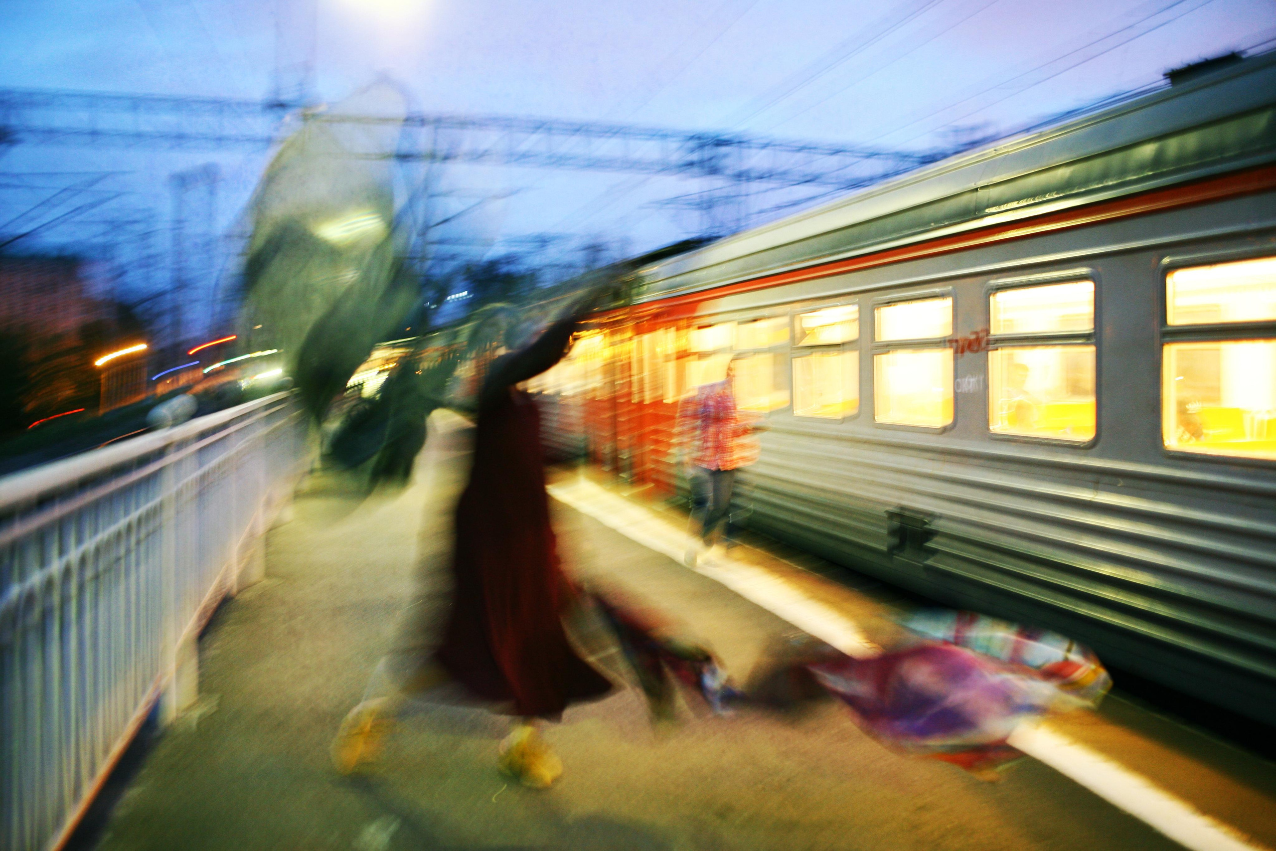 Anna and the fire. Victoria Dini. Art photography in London / Folkestone, UK