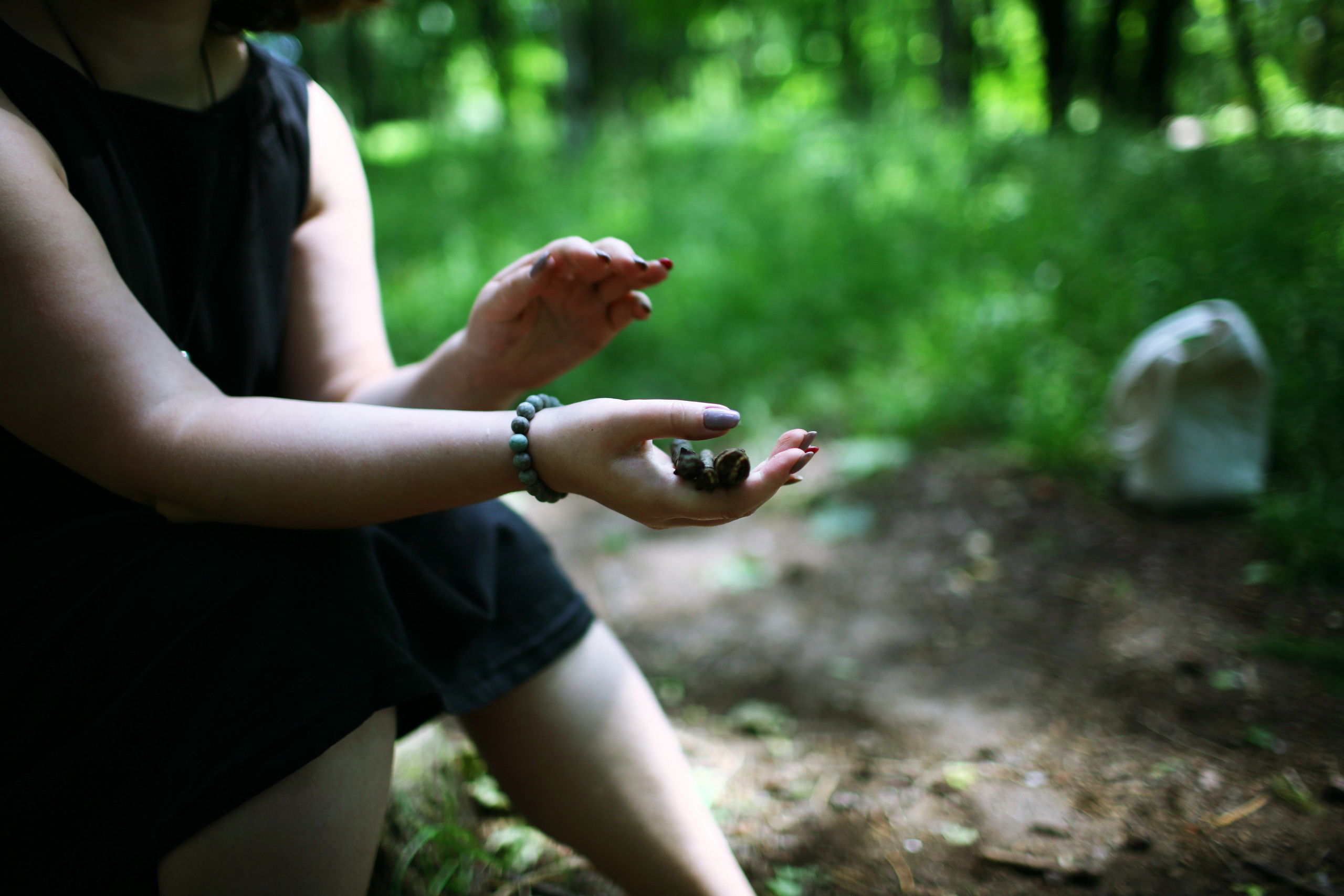 Milena, driades' daughter. Victoria Dini. Art photography in London / Folkestone, UK