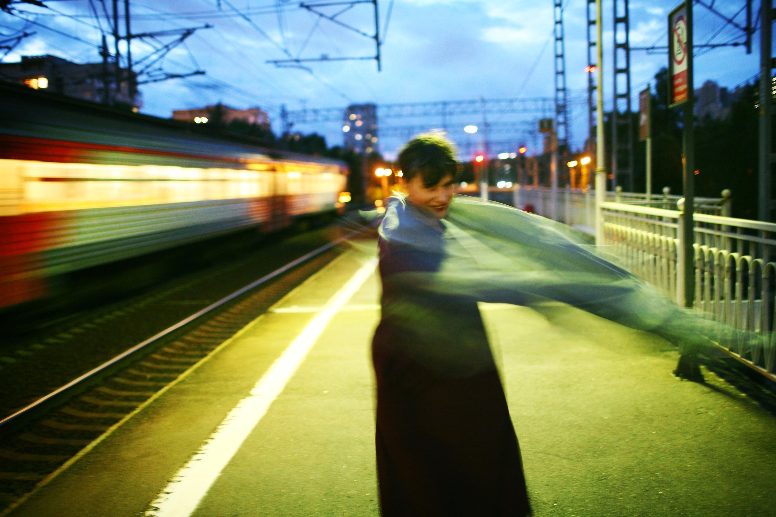 Anna and the fire. Victoria Dini. Art photography in London / Folkestone, UK