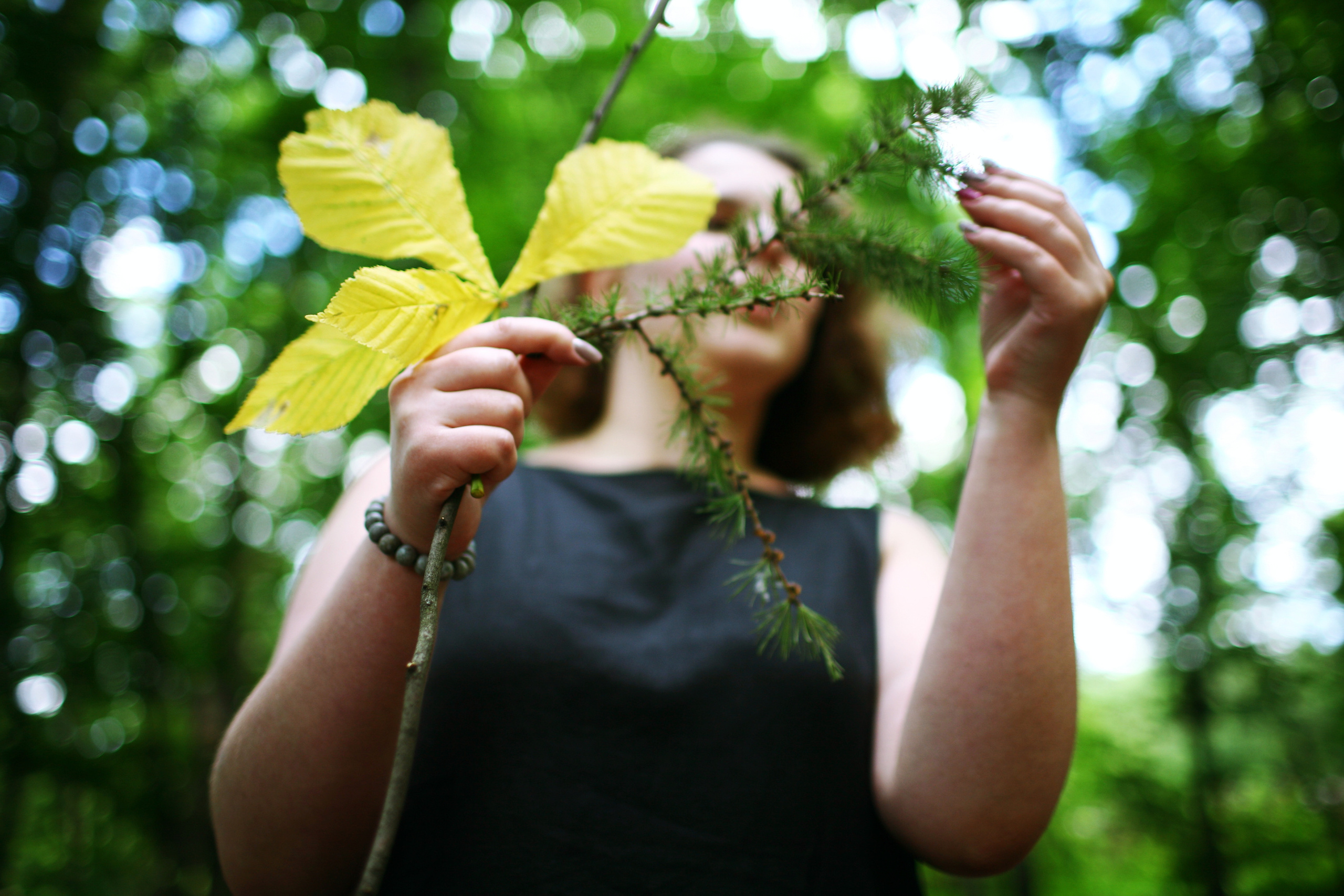 Milena, driades' daughter. Victoria Dini. Art photography in London / Folkestone, UK