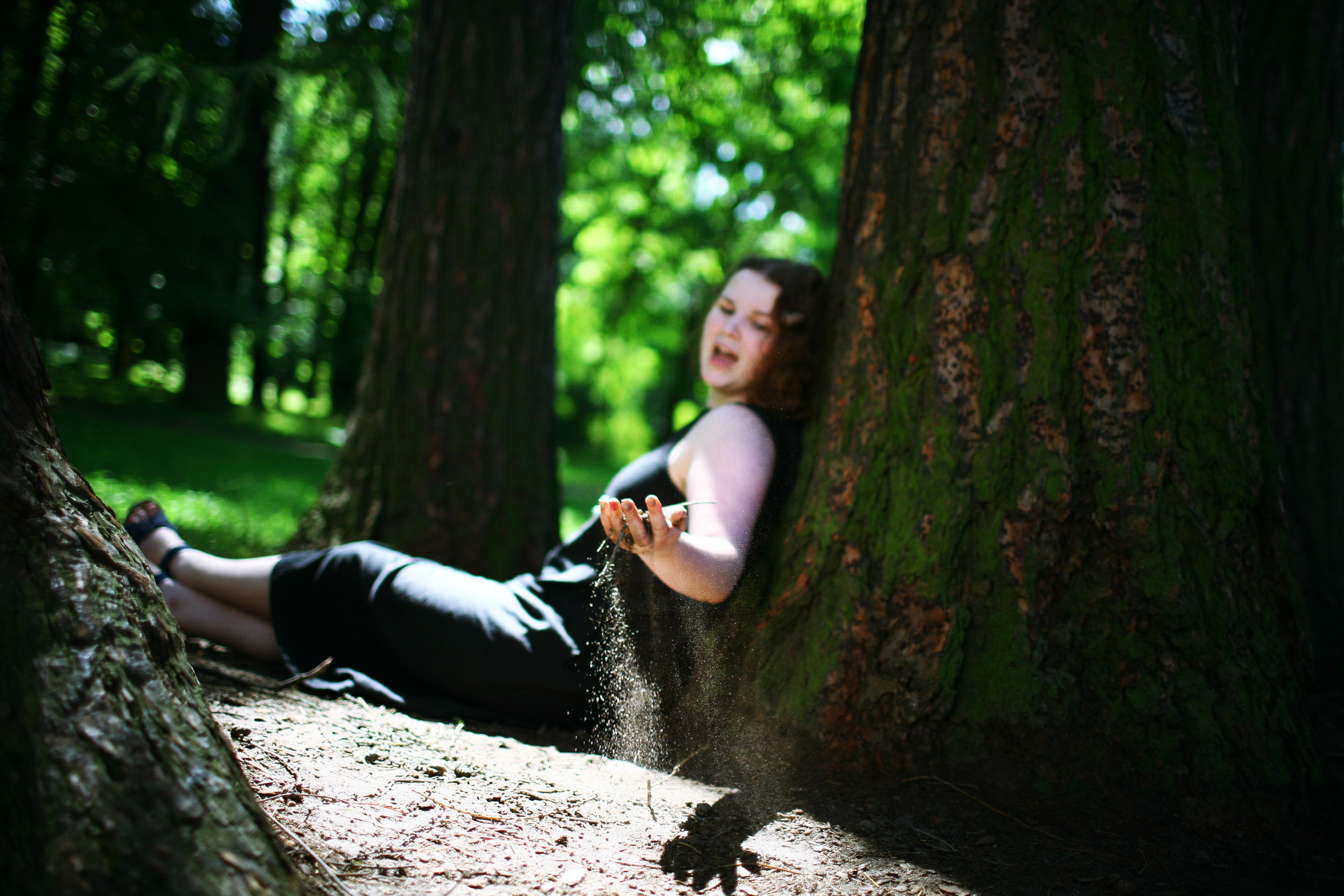 Milena, driades' daughter. Victoria Dini. Art photography in London / Folkestone, UK