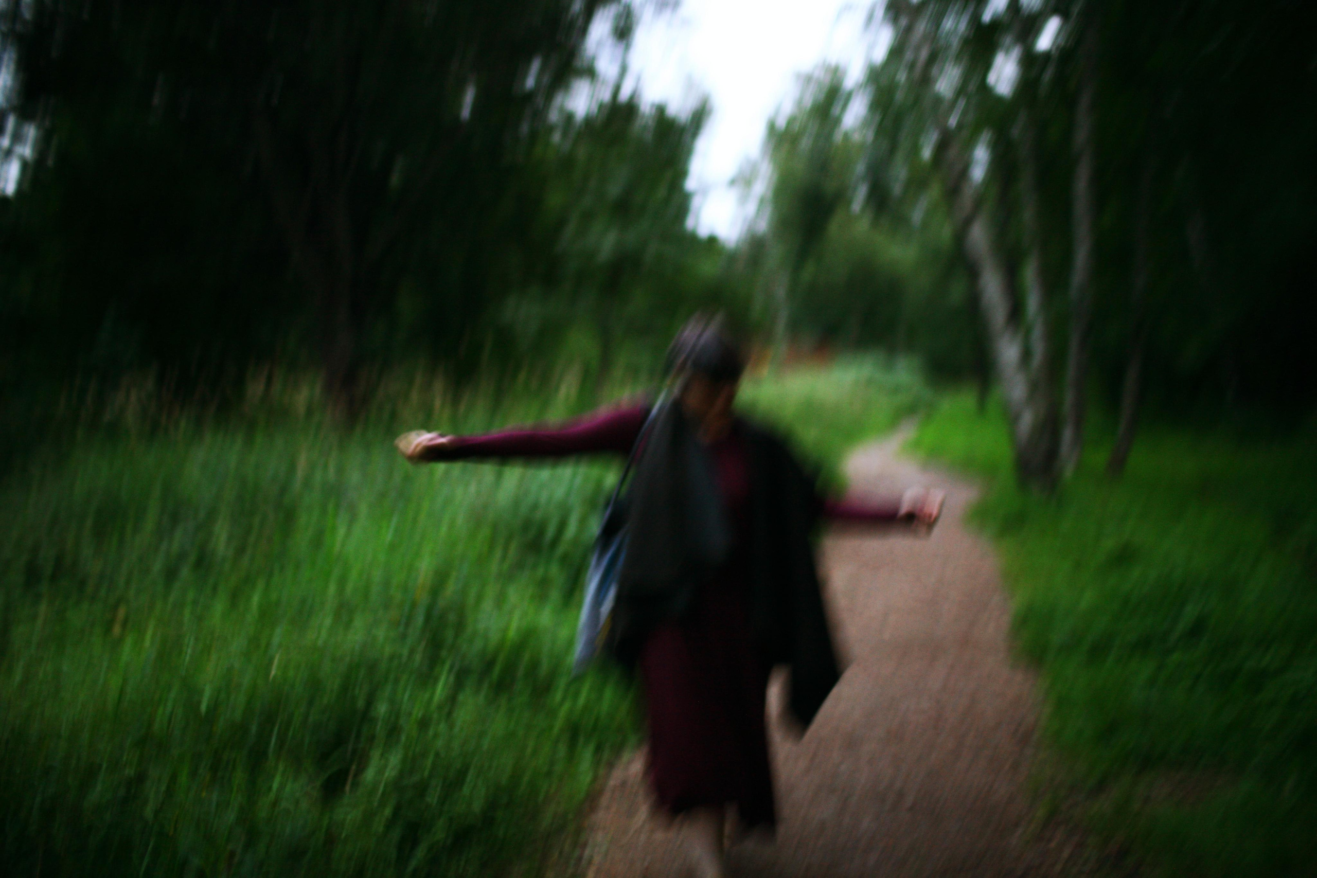 Anna and the fire. Victoria Dini. Art photography in London / Folkestone, UK