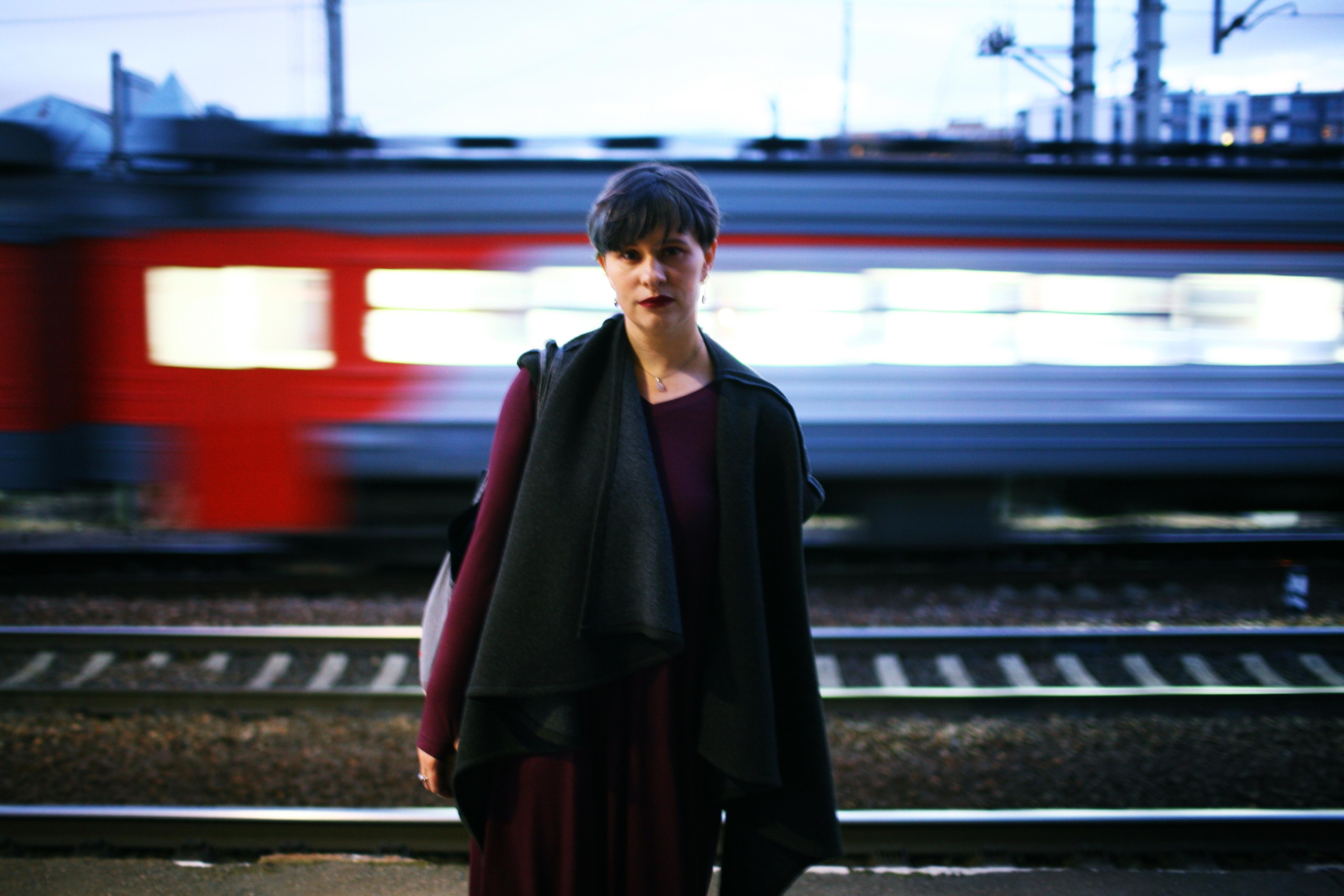 Anna and the fire. Victoria Dini. Art photography in London / Folkestone, UK