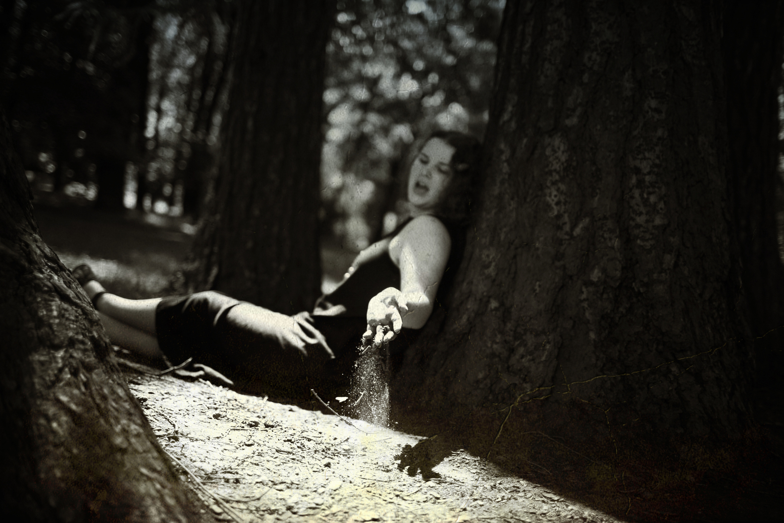 Milena, driades' daughter. Victoria Dini. Art photography in London / Folkestone, UK