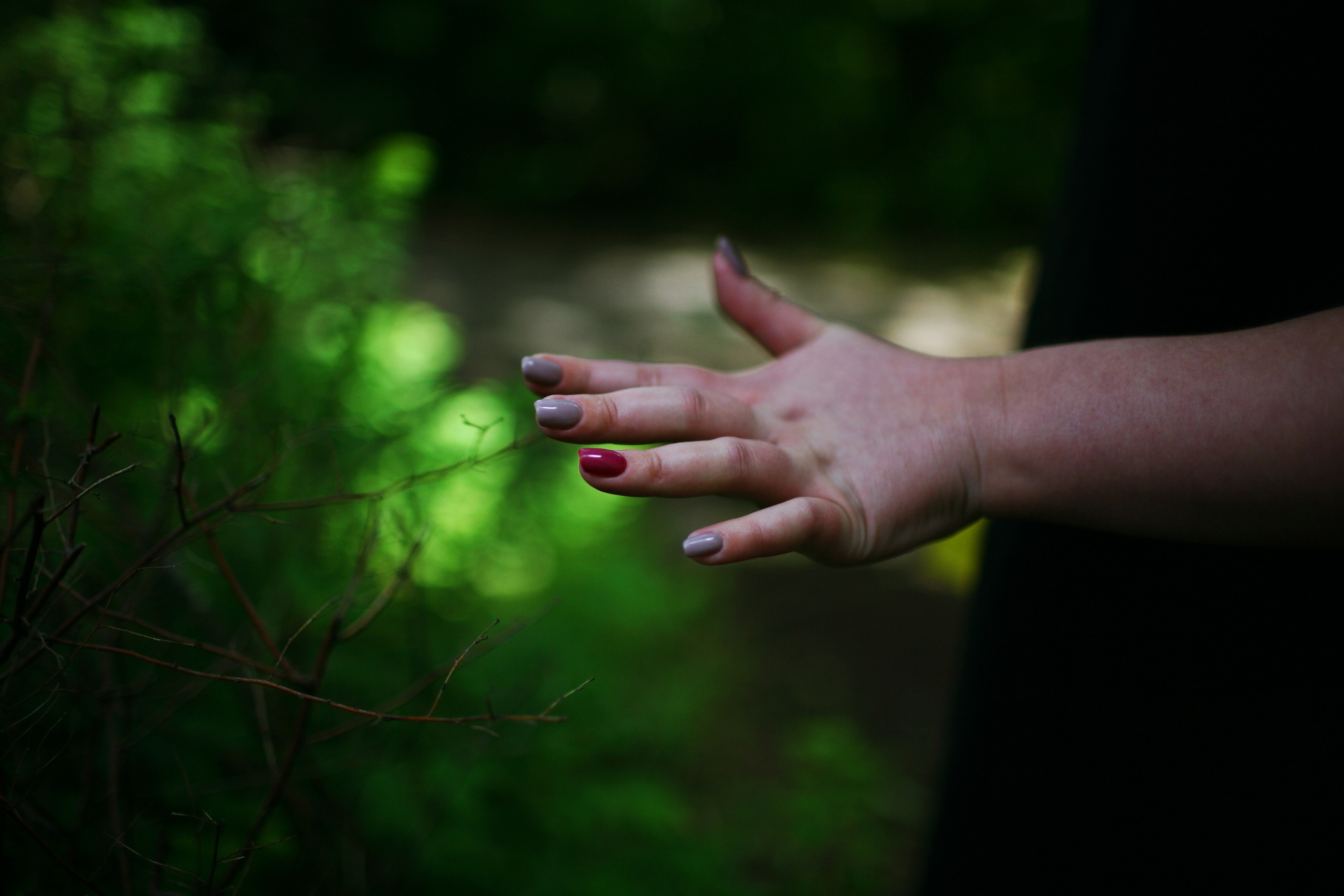 Milena, driades' daughter. Victoria Dini. Art photography in London / Folkestone, UK