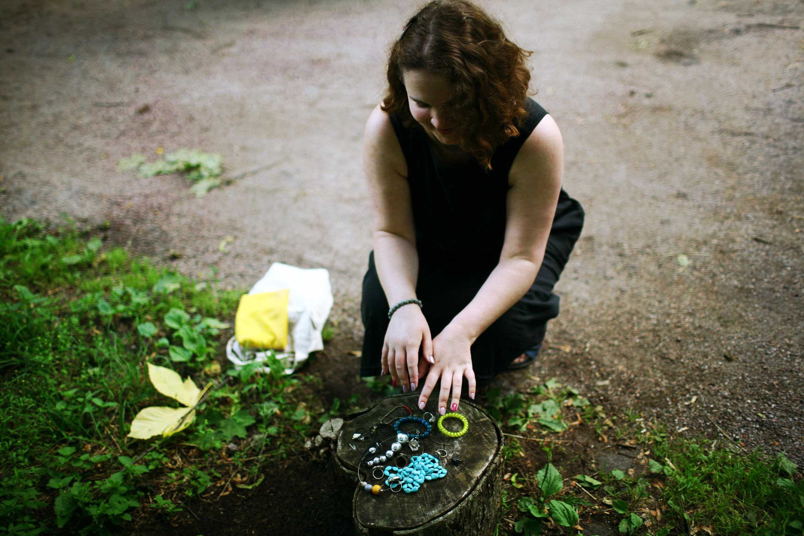 Milena, driades' daughter. Victoria Dini. Art photography in London / Folkestone, UK