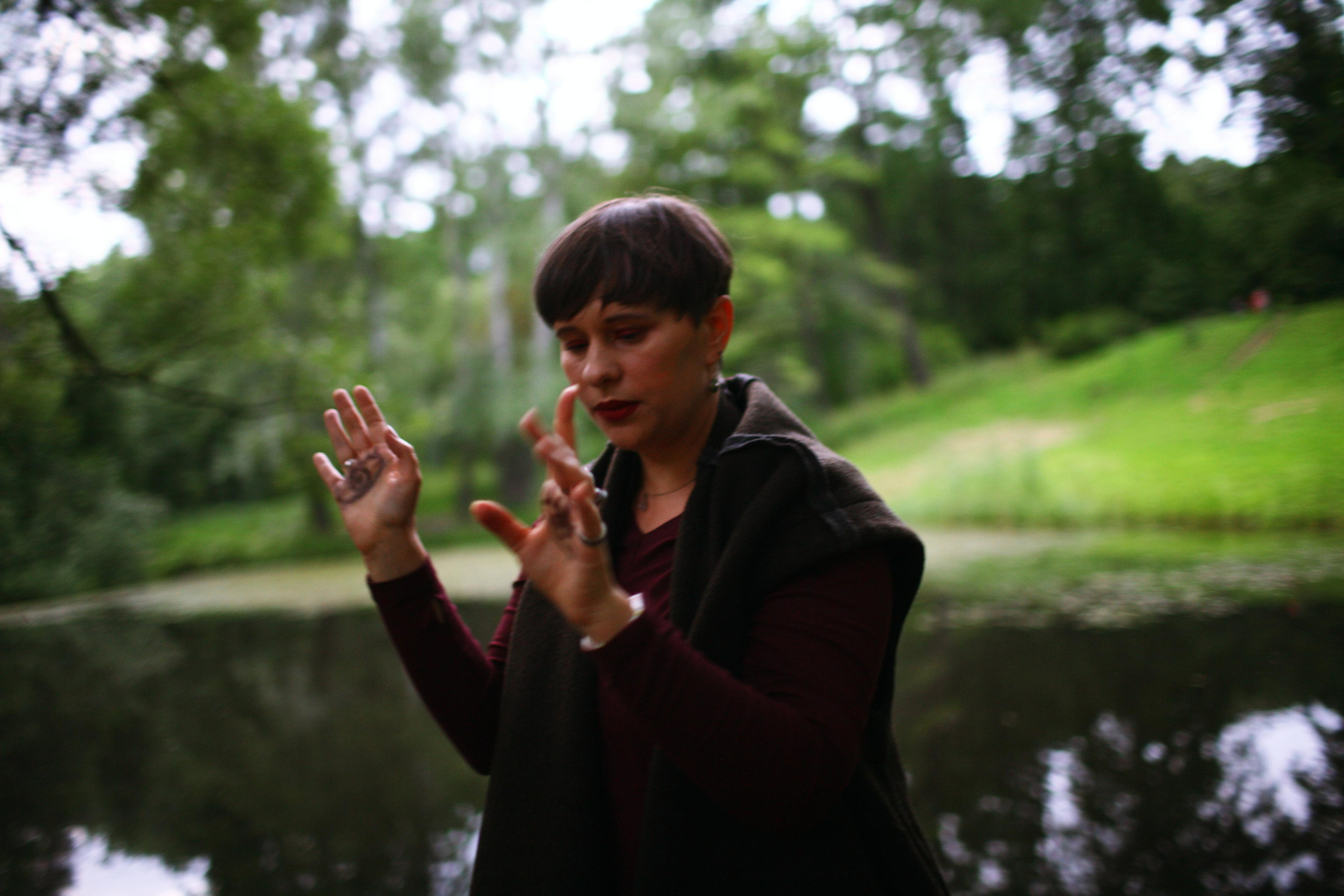 Anna and the fire. Victoria Dini. Art photography in London / Folkestone, UK